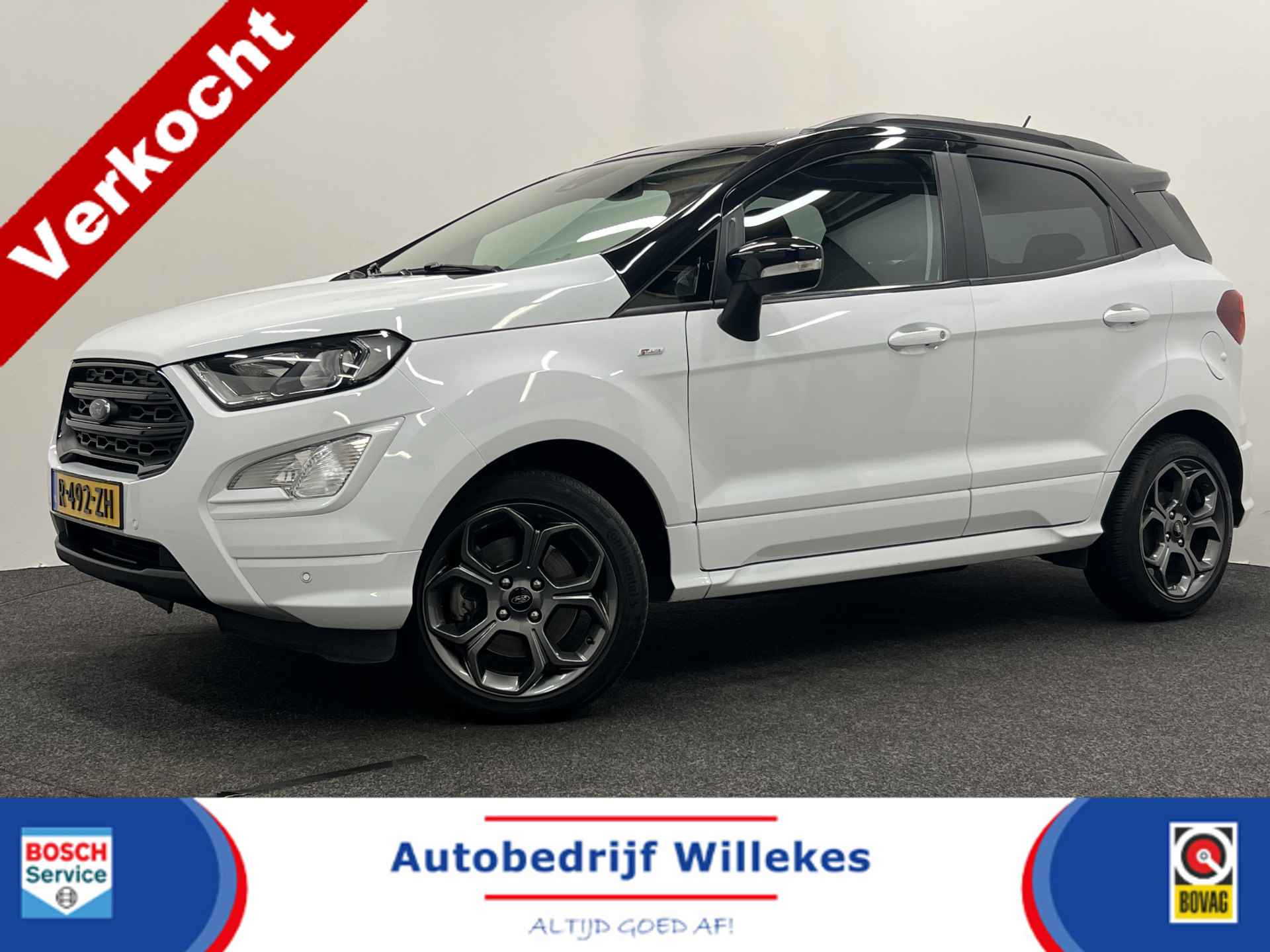 Ford EcoSport 1.0 EcoBoost ST-Line Black | TREKHAAK | STOEL-/STUURVERWARMING | NAVI | CAMERA | KEYLESS |