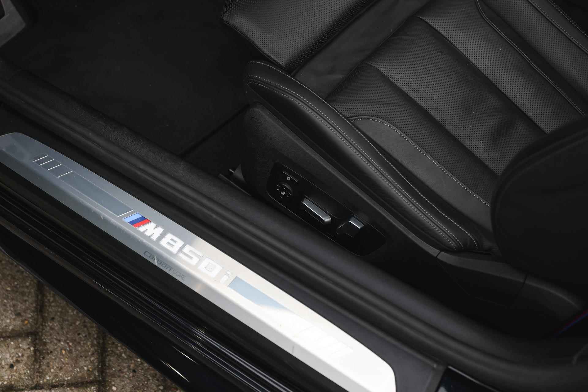 BMW 8 Serie M850i xDrive High Executive Automaat / Active Steering / Stoelventilatie / Air Collar / Laserlicht / Bowers & Wilkins / Parking Assistant Plus / Live Cockpit Professional - 14/47