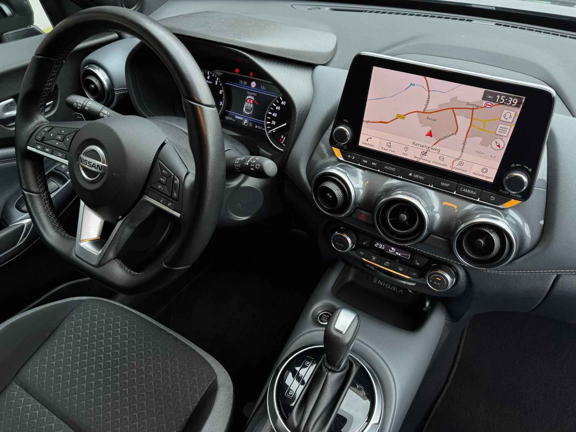 Nissan Juke 1.0 DIG-T Enigma / Trekhaak / Navigatie + Camera / Automaat / Climate Control / Stoelverwarming / Full-LED - 20/50