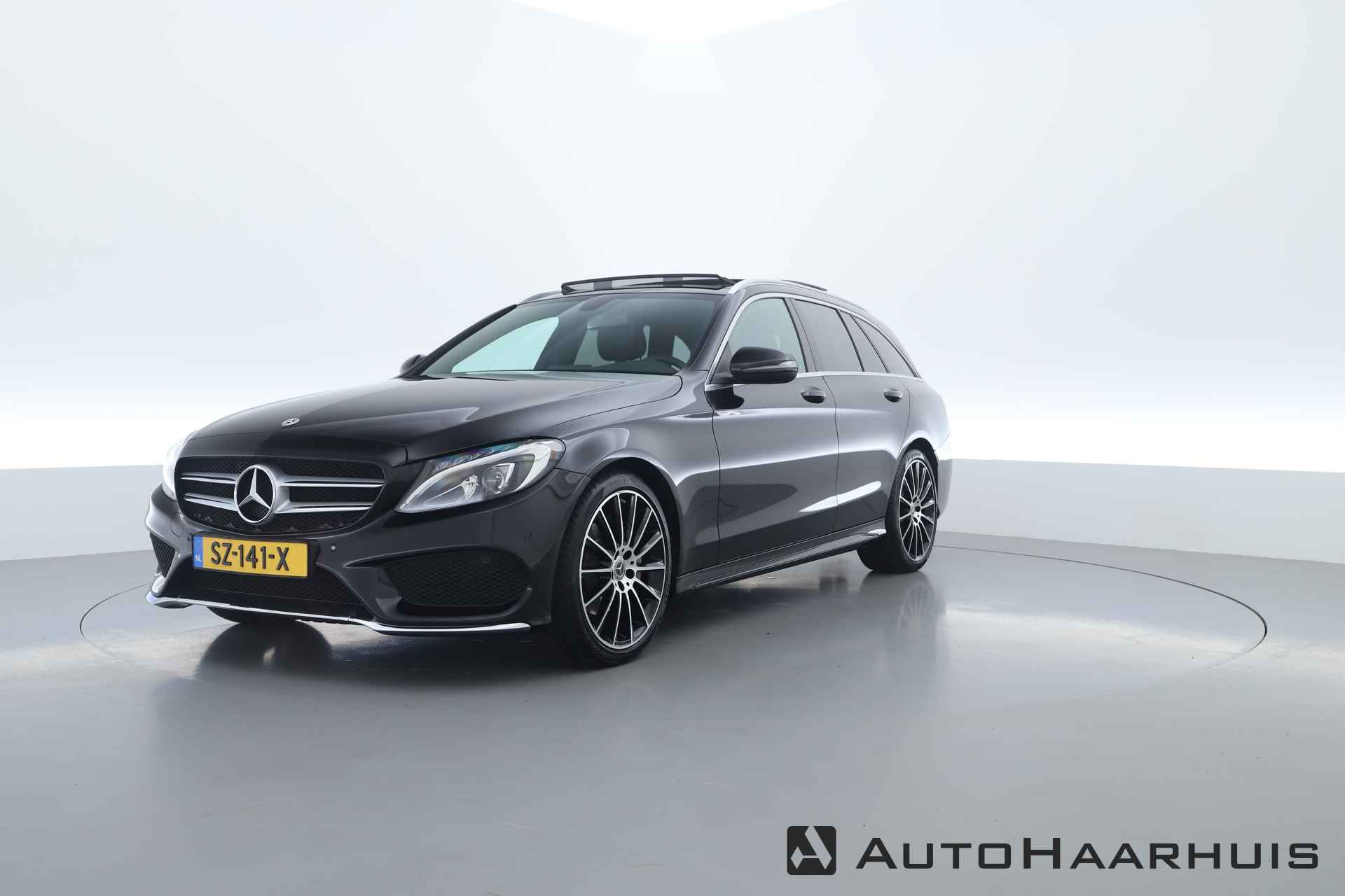 Mercedes-Benz C-Klasse Estate 180 AMG pakket | Pano | Navi | Camera | Burmeister | 19'' | Afn. Trekhaak - 1/33
