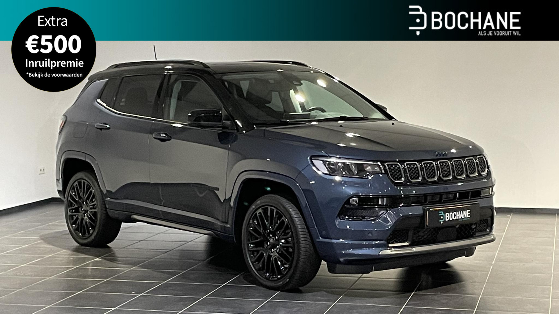 Jeep Compass 4xe 240 Plug-in Hybrid Electric S | Panoramadak | Navigatie |