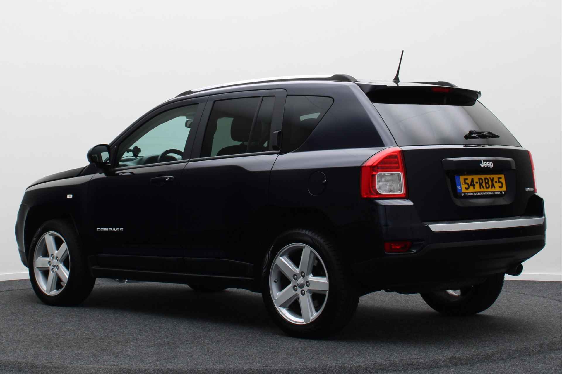 Jeep Compass 2.4 Limited 4WD Automaat Leer, Stoelverw., Climate, Cruise, Navigatie, Bluetooth, 18'' - 3/36