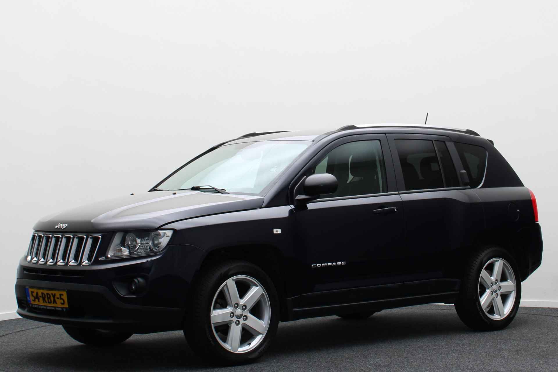 Jeep Compass 2.4 Limited 4WD Automaat Leer, Stoelverw., Climate, Cruise, Navigatie, Bluetooth, 18'' - 14/36