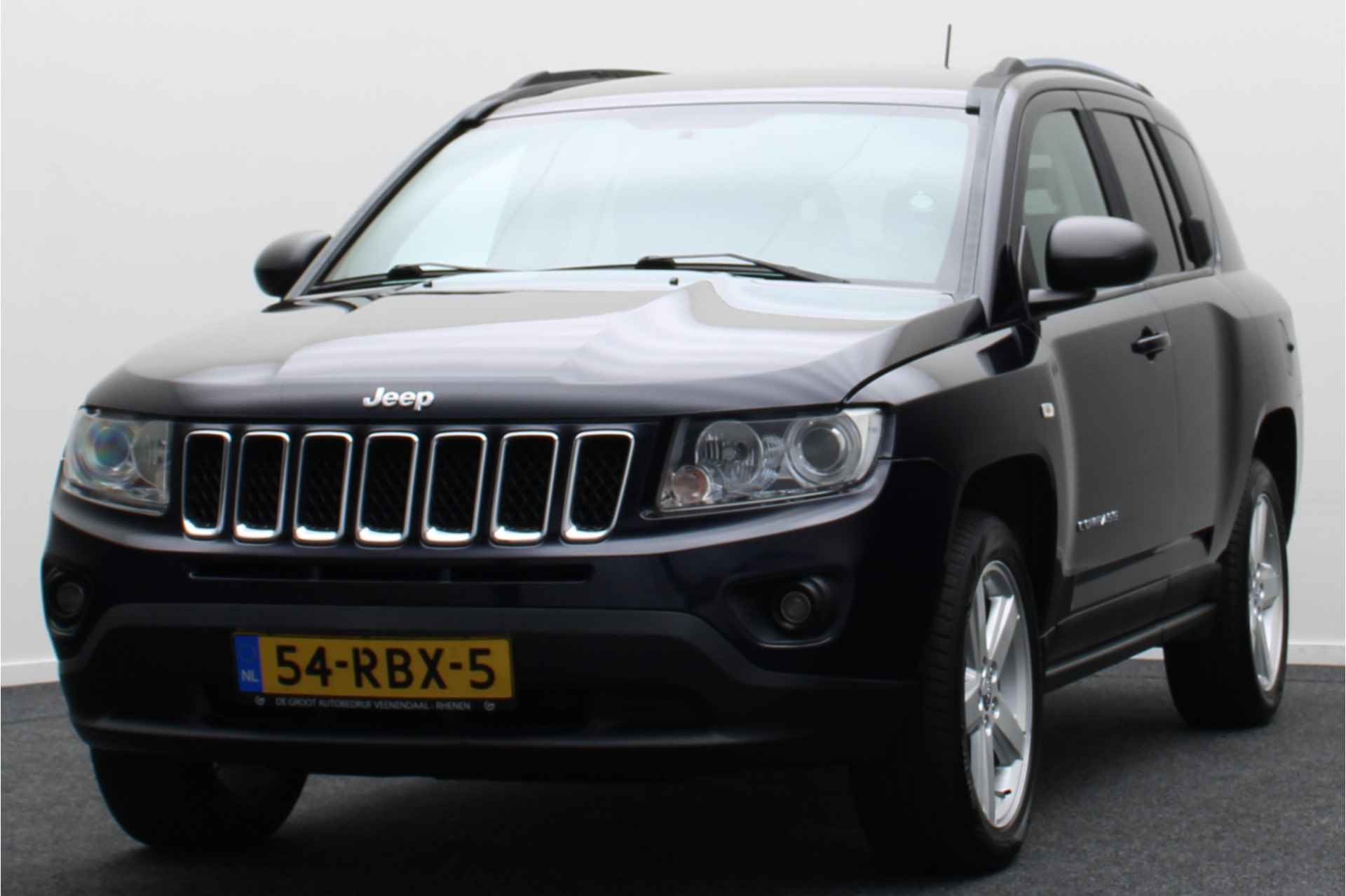 Jeep Compass 2.4 Limited 4WD Automaat Leer, Stoelverw., Climate, Cruise, Navigatie, Bluetooth, 18'' - 21/36