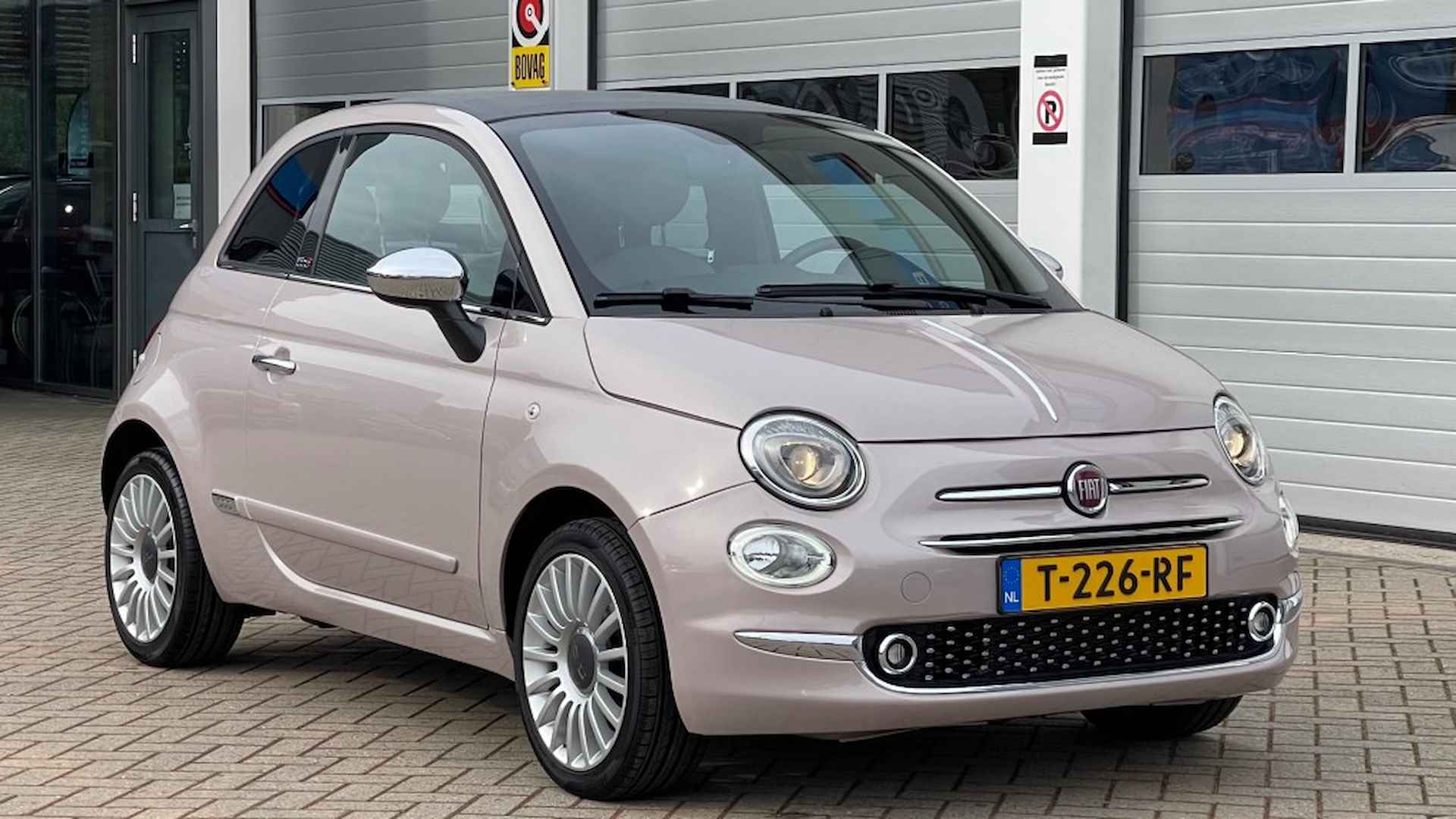 FIAT 500c 1.0 Hybride. Lounge Ed. Cabrio Airco Navi.Cruise Leer - 11/30