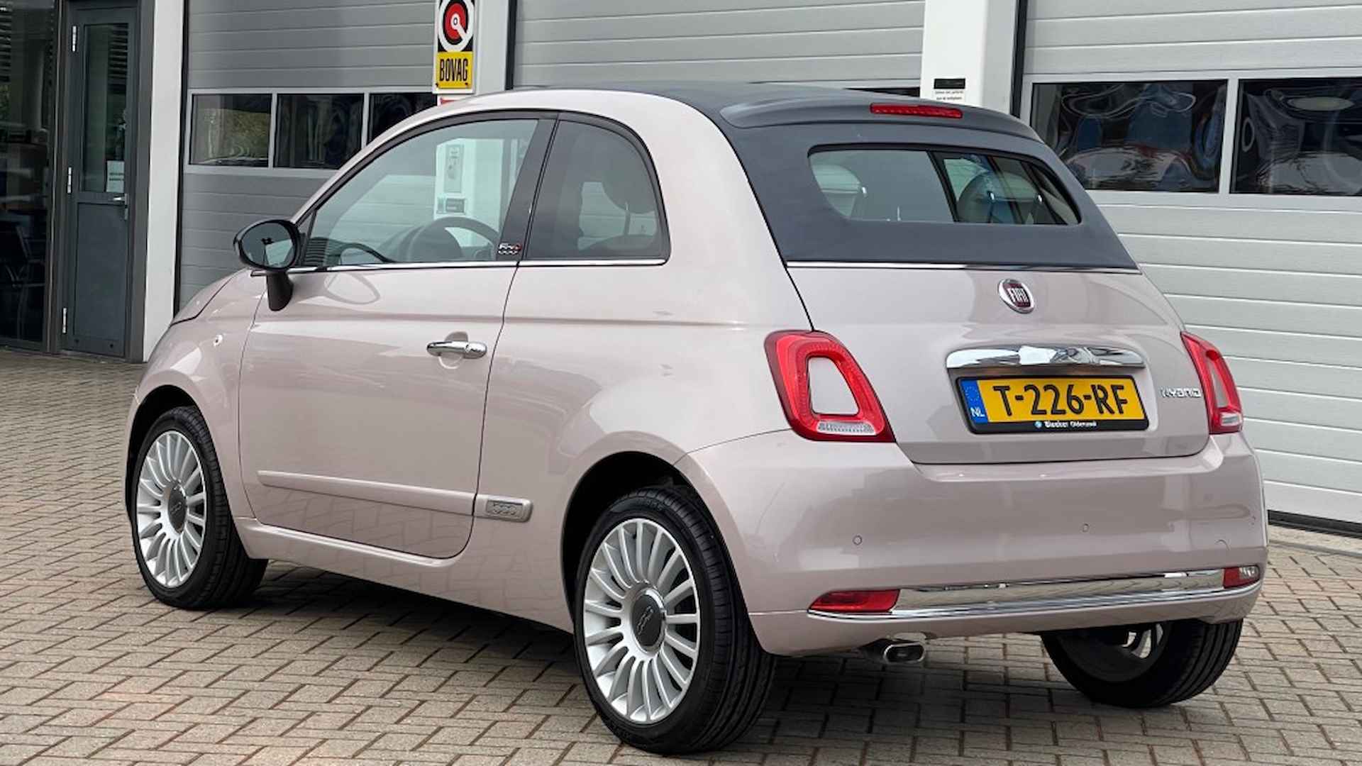 FIAT 500c 1.0 Hybride. Lounge Ed. Cabrio Airco Navi.Cruise Leer - 13/30