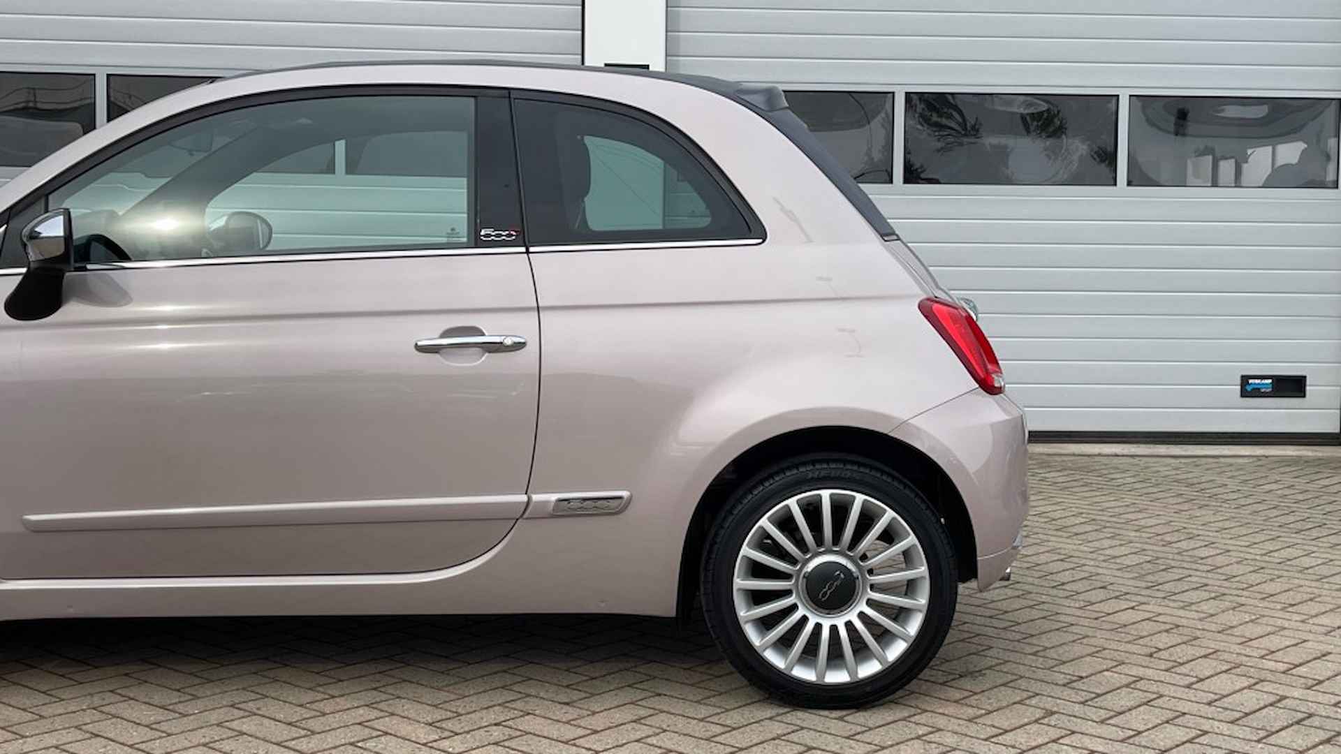 FIAT 500c 1.0 Hybride. Lounge Ed. Cabrio Airco Navi.Cruise Leer - 25/30