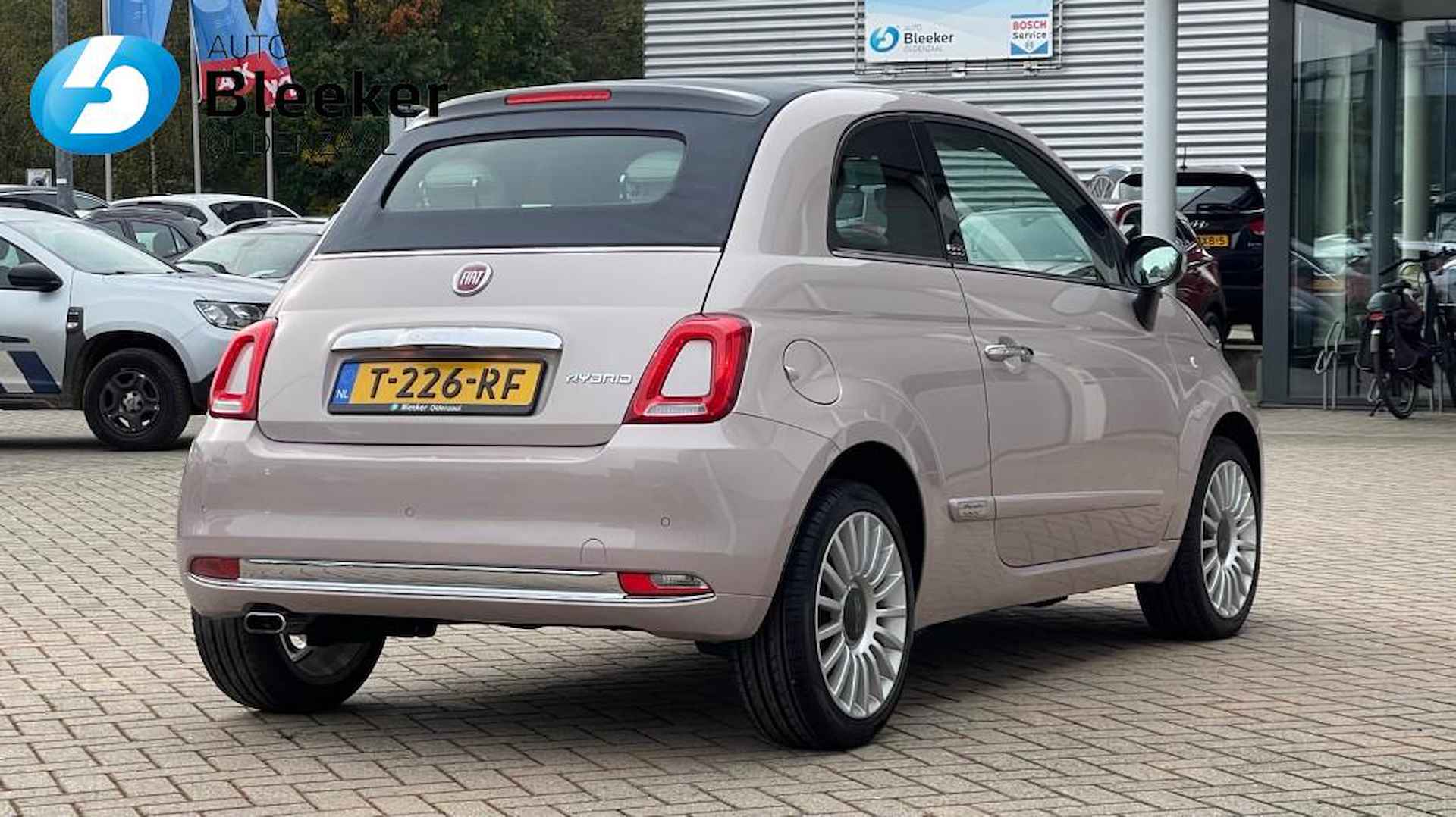 FIAT 500c 1.0 Hybride. Lounge Ed. Cabrio Airco Navi.Cruise Leer - 2/30