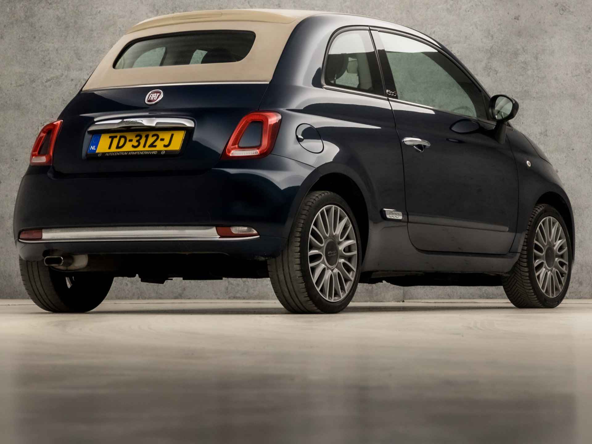 Fiat 500C 1.2 Automaat (GROOT NAVI, CLIMATE, CRUISE, LM VELGEN, SPORTSTOELEN, BLUETOOTH, ELEK RAMEN, NIEUWE APK, NIEUWSTAAT) - 5/30