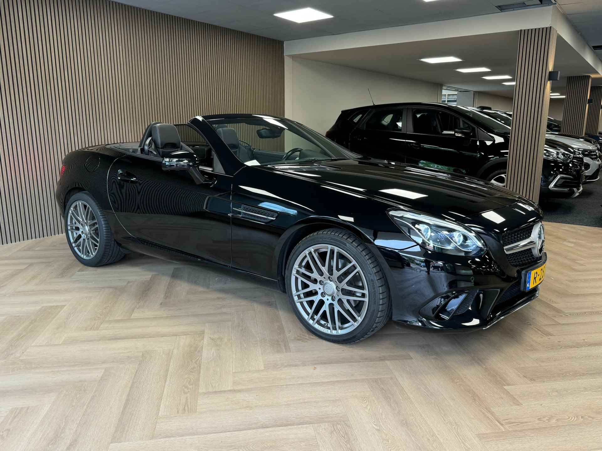 Mercedes-Benz SLC 180 CABRIO BERESA Edition by BRABUS PANORAMADAK AIRCO NAVIGATIE PDC STOELVERWARMING LEDER START/STOP - 10/38