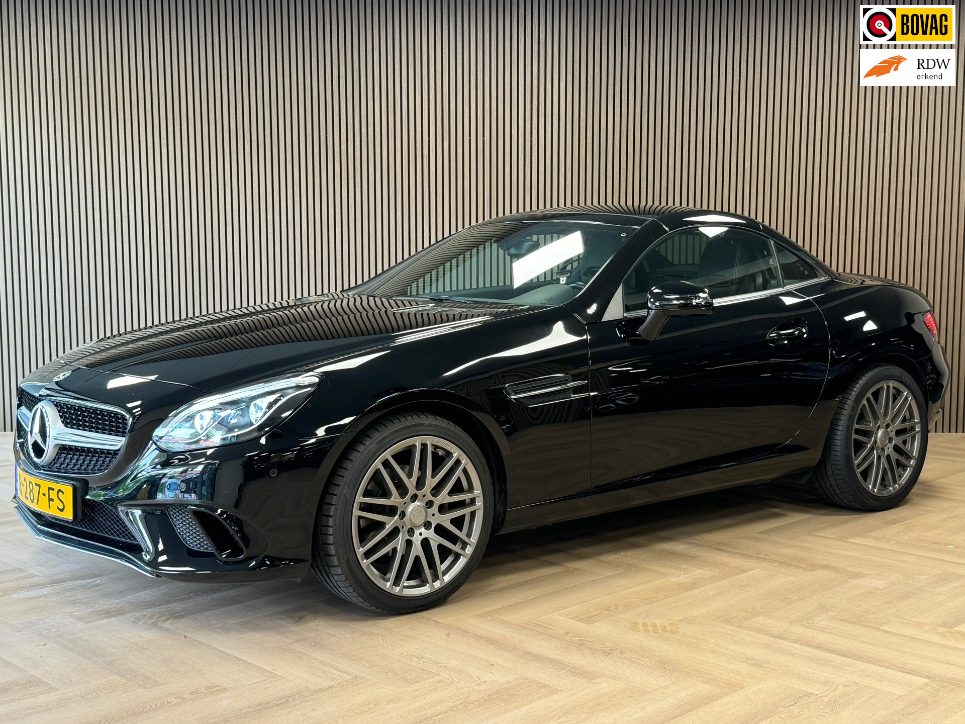 Mercedes-Benz SLC 180 CABRIO BERESA Edition by BRABUS PANORAMADAK AIRCO NAVIGATIE PDC STOELVERWARMING LEDER START/STOP