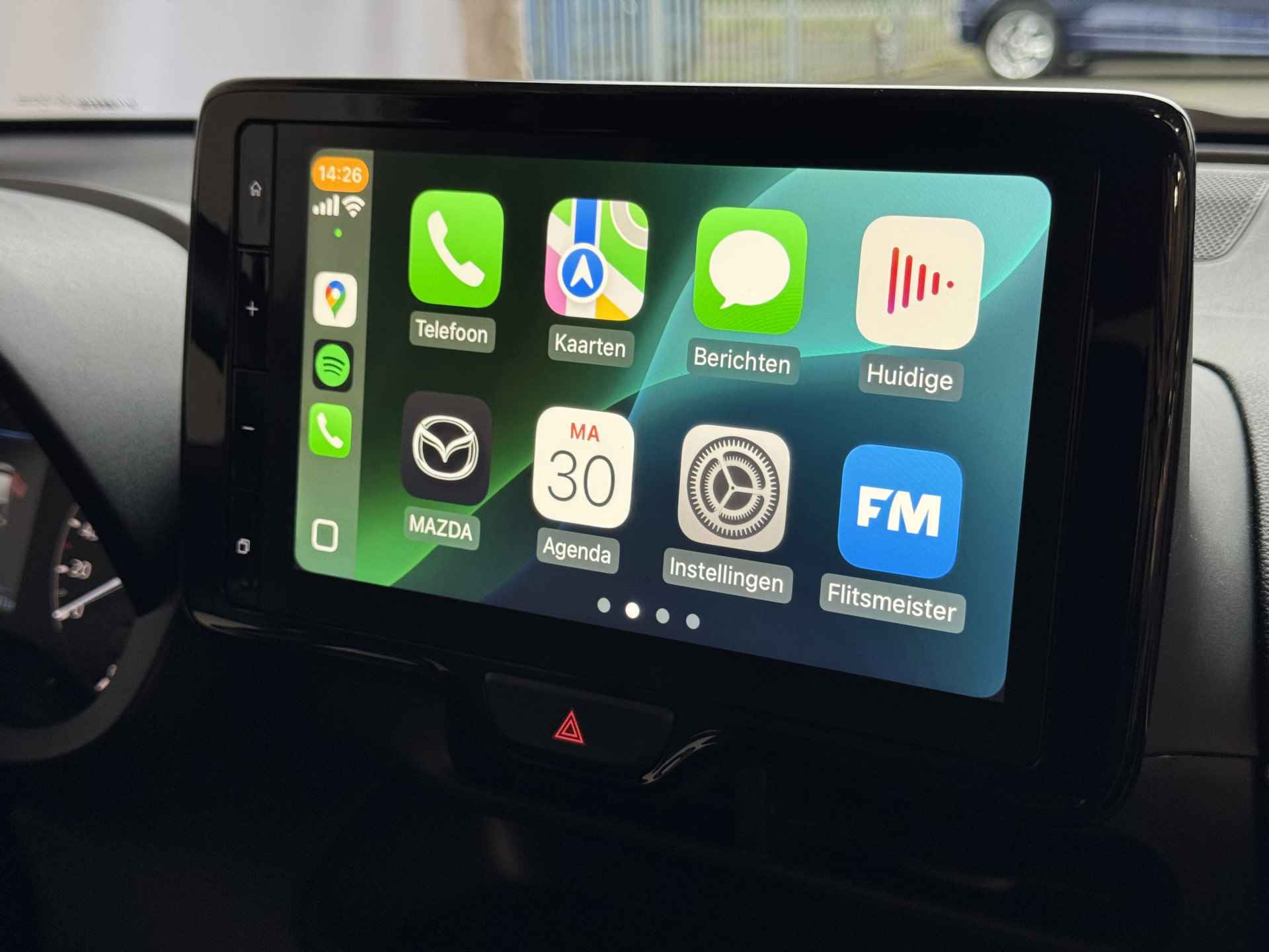 Mazda 2 Hybrid 1.5 CENTRE-LINE CARPLAY NAVI LMV CAMERA ECC ADAP.CRUISE STOELVERW. 06/2024 - 38/73