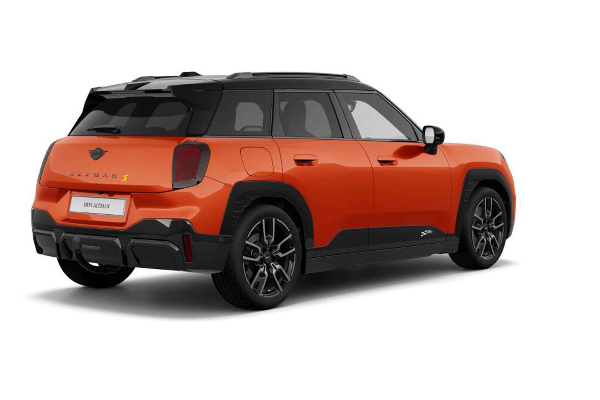 MINI Aceman SE John Cooper Works XL 54.2 kWh | Pakket XL | Dak en spiegelkappen in Jetblack - 2/6