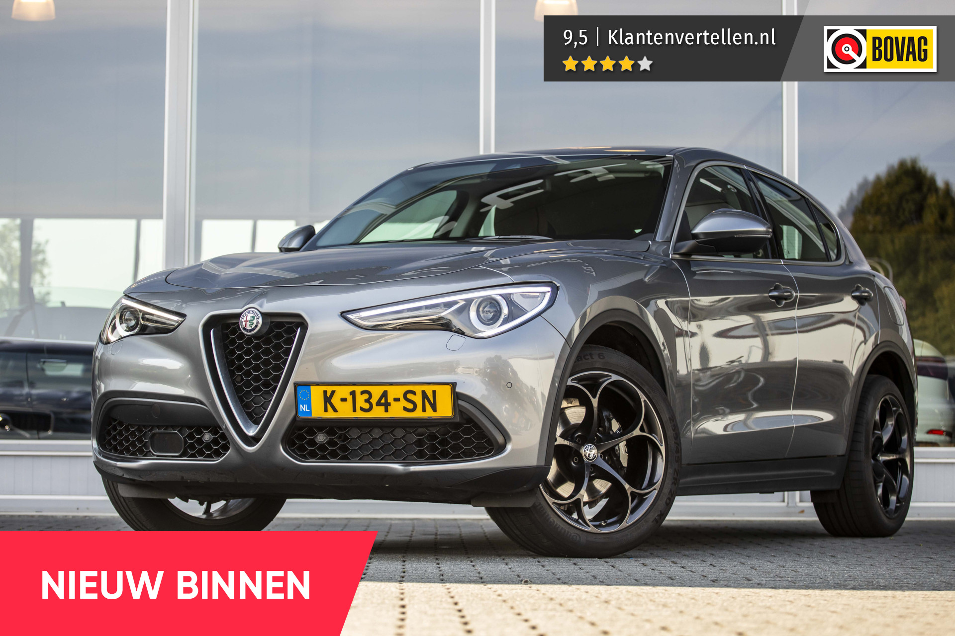 Alfa Romeo Stelvio 2.0 T AWD Super | Bi-Xenon | Camera | 20" | Dodehoek