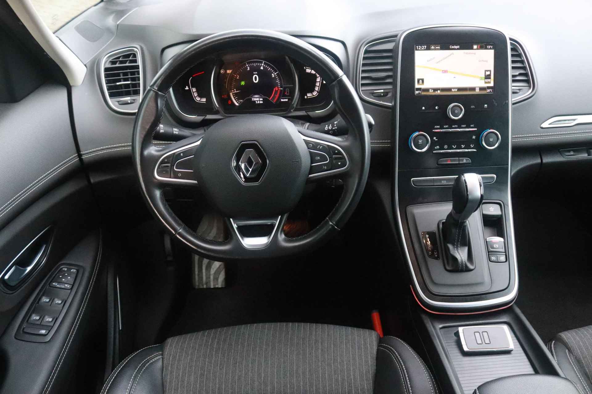 Renault Grand Scénic 1.3 TCe 140 EDC Intens 7p. | Automaat | Navigatie+Camera | Trekhaak | Half Leder! - 24/30