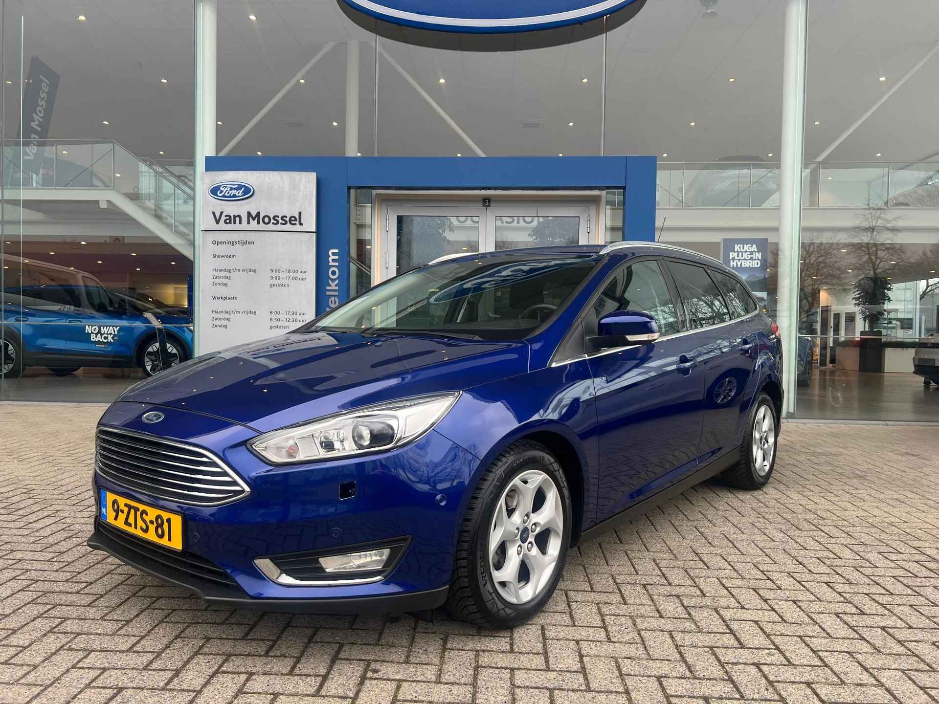 Ford Focus Wagon 1.5 TDCI Titanium Edition | 1e-eigenaar | Volledig dealeronderhouden | Leder | Xenon | Trekhaak - 2/29