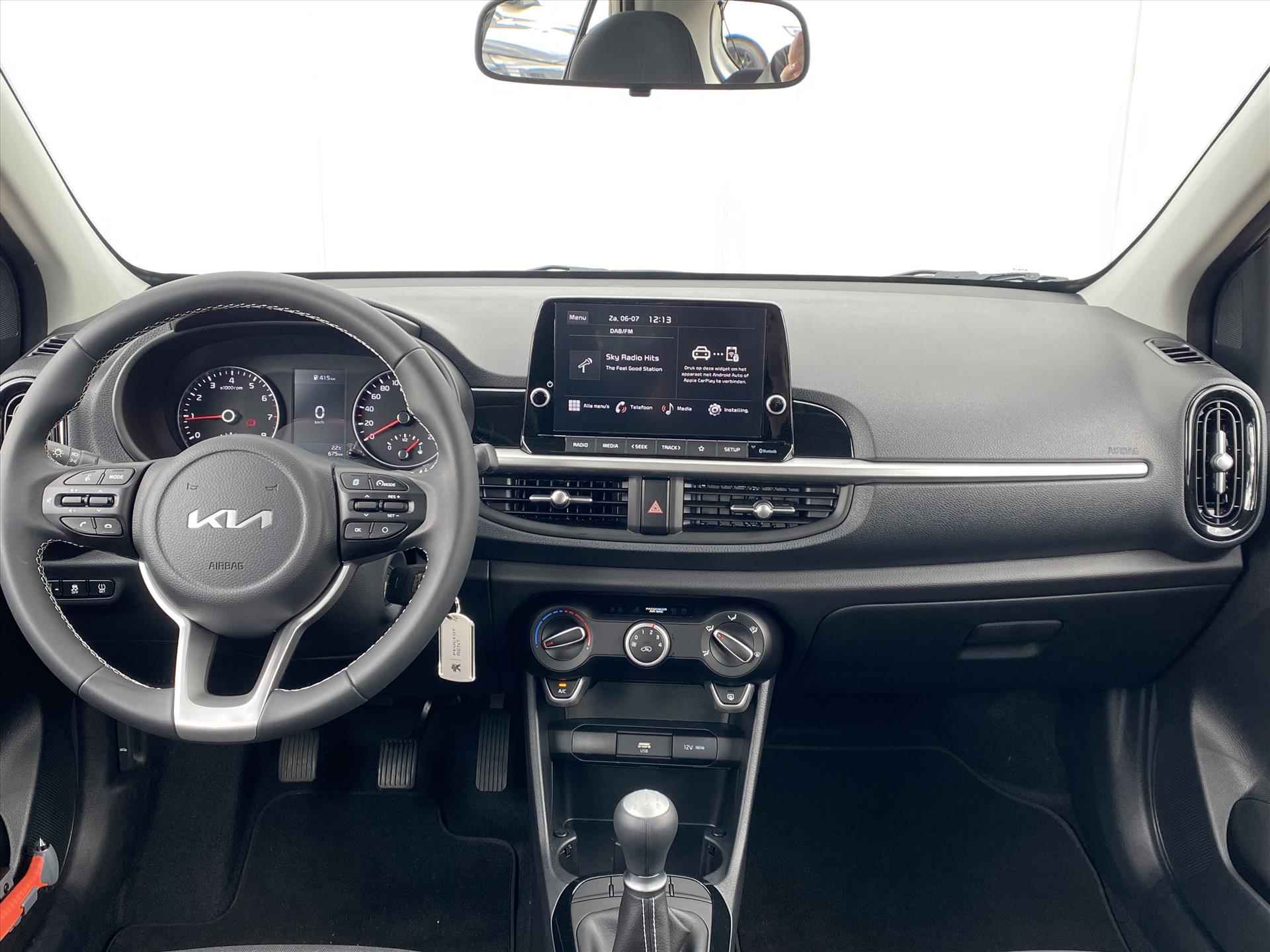 Kia Picanto DynamicLine  | Apple Carplay/Android Auto | Airco | Lichtmetalen Velgen | - 8/38