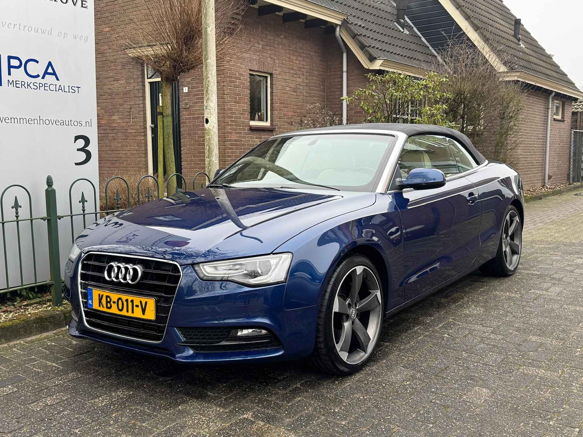 Audi A5 Cabriolet 2.0 TFSI Pro Line Airco/Stoelverw./Lichtmetalen velgen - 2/45