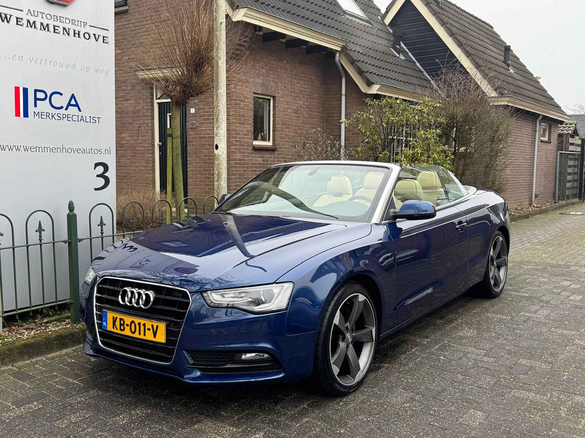 Audi A5 Cabriolet 2.0 TFSI Pro Line Airco/Stoelverw./Lichtmetalen velgen - 3/45