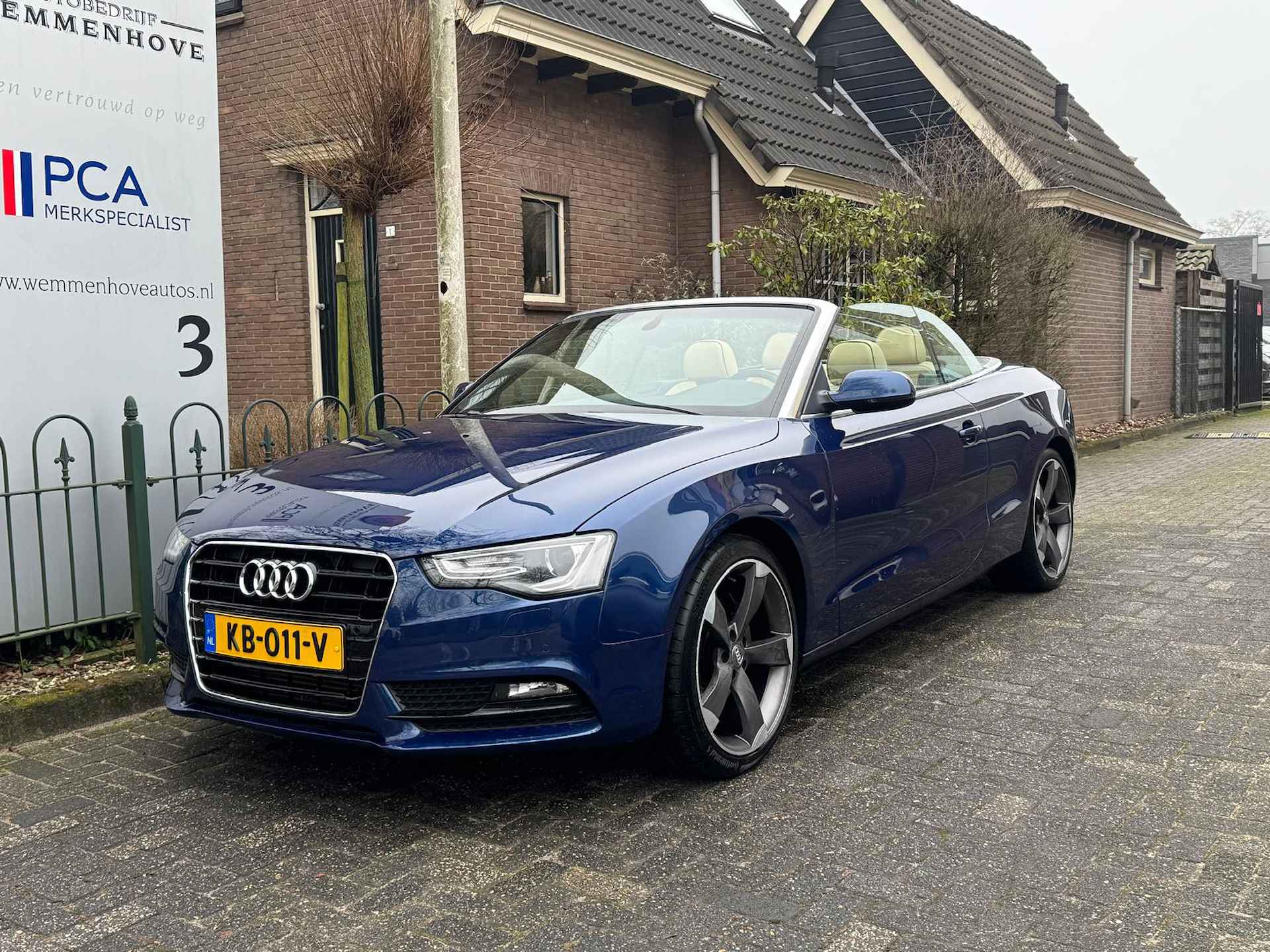 Audi A5 Cabriolet 2.0 TFSI Pro Line Airco/Stoelverw./Lichtmetalen velgen - 4/45