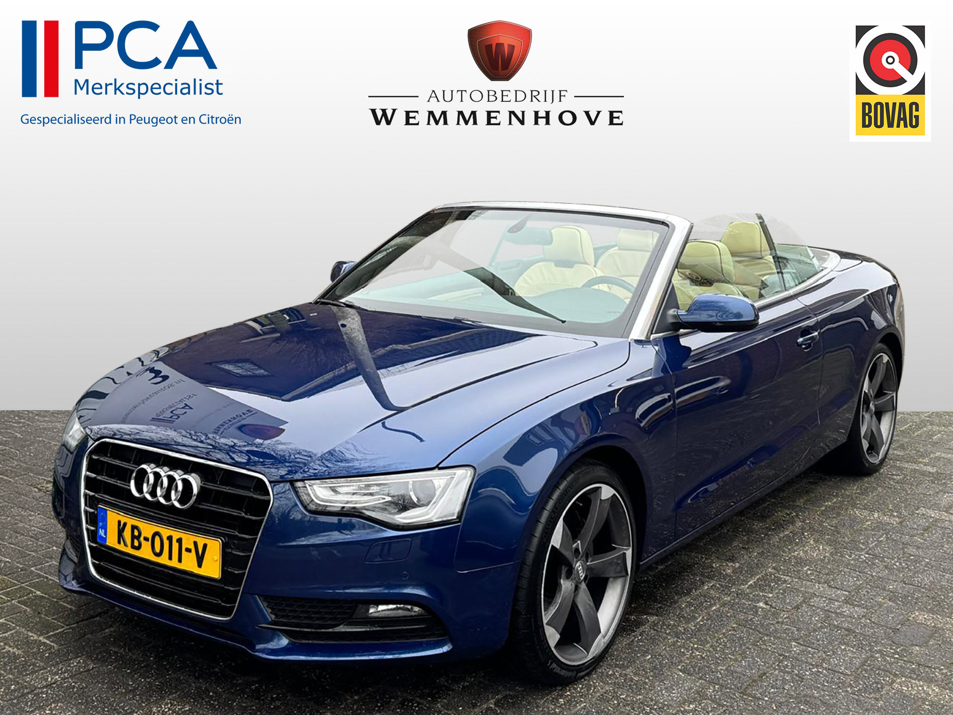 Audi A5 Cabriolet 2.0 TFSI Pro Line Airco/Stoelverw./Lichtmetalen velgen