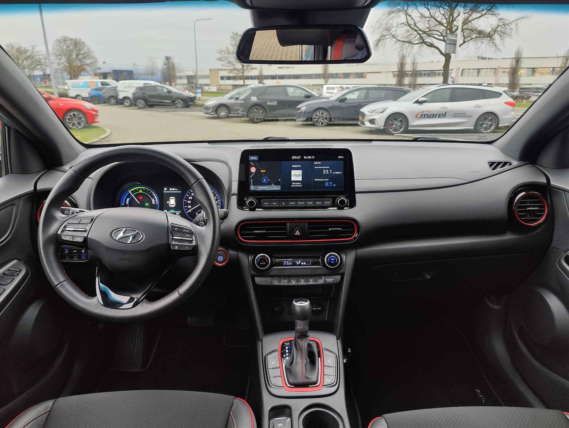 HYUNDAI Kona GDI 141pk HEV 2WD Fashion Design Sky | Automaat | Schuif-/kantel dak | Trekhaak | PDC & Camera Achter | Adaptive Cruise Control | Carplay | - 8/37