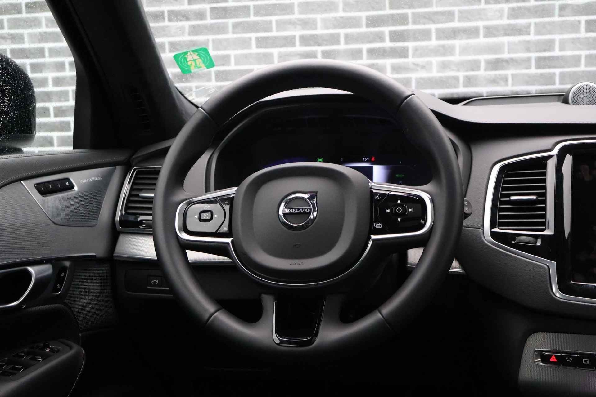 Volvo XC90 2.0 T8 Recharge AWD Ultimate Dark 360 camera | Head-up display | Bowers & Wilkins Audio | Luchtvering | Sportstoelen | standkachel | elektr. schuif-/-kanteldak | - 18/29