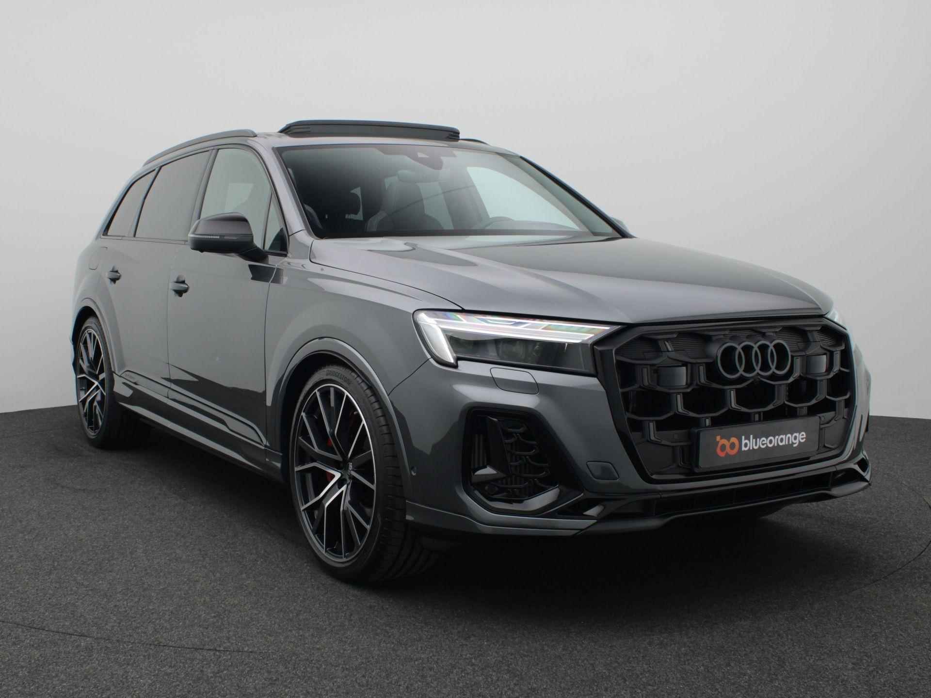 Audi Q7 4.0 TFSI SQ7 quattro 507PK S-Tronic 7-persoons advanced onderstel, panoramadak, trekhaak, standkachel, 360 gr. camera, leder, Bang&Olufsen, Laser LED,winterpakket Plus, stoelventilatie, alarm, 22'' lichtmetaal - 13/70