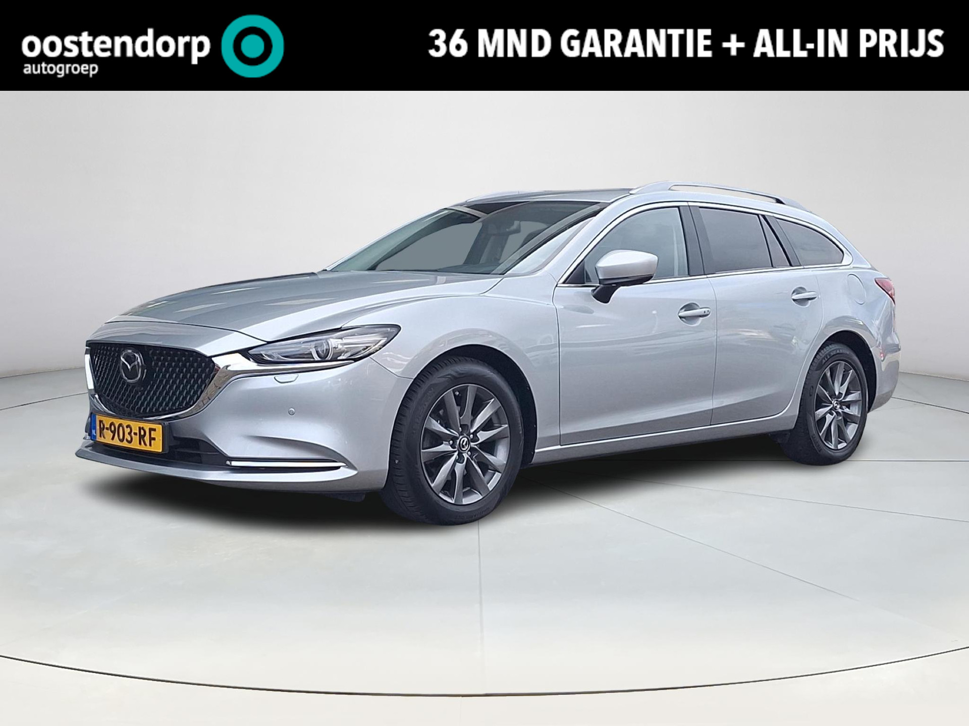 Mazda 6 Sportbreak 2.0 SkyActiv-G 165 Business | Bose premiumsoundsysteem | 360 graden camera | Leder | Stoelverwarming/verkoeling | Apple Carplay | 36 maanden garantie |