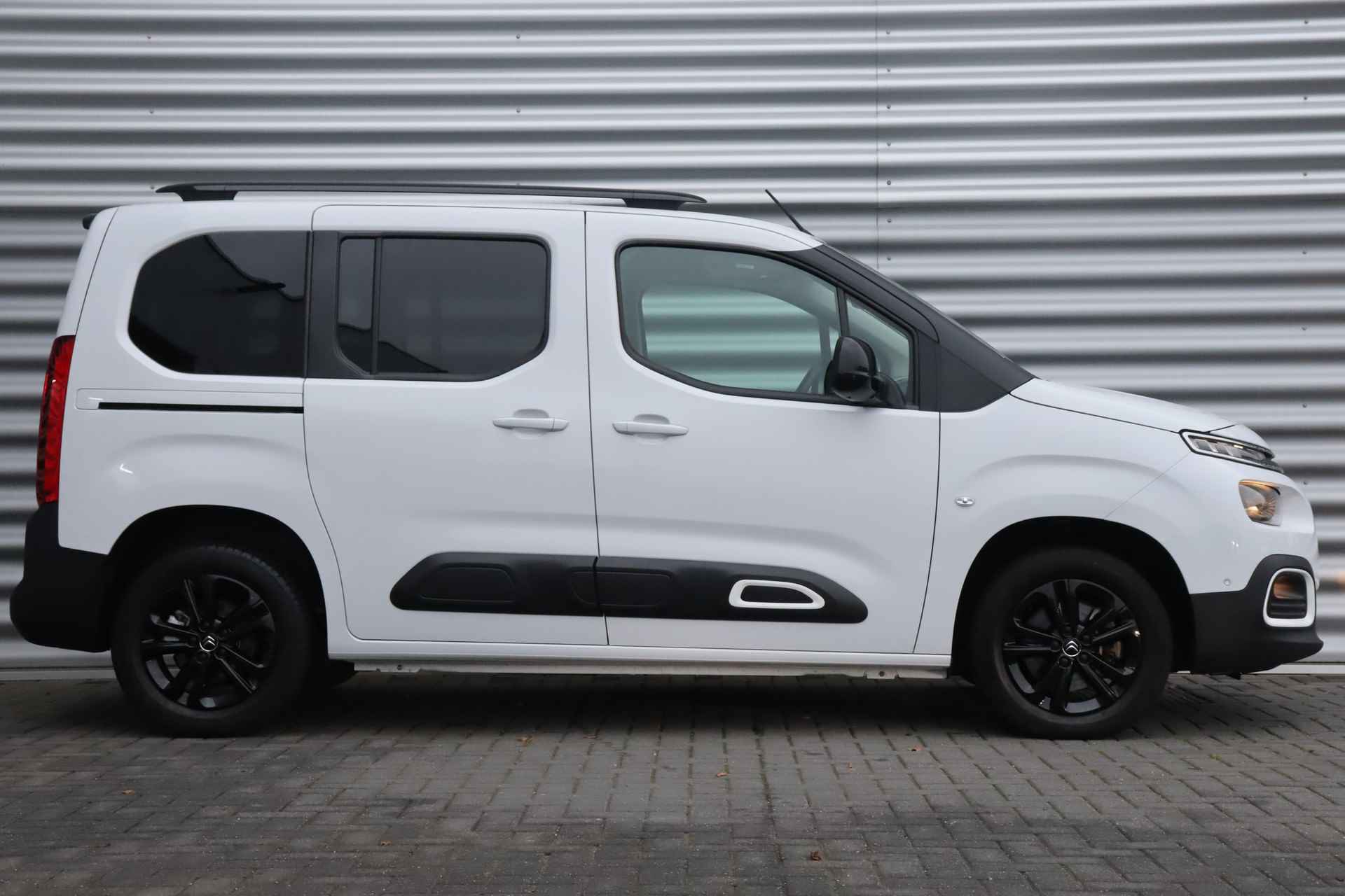 Citroën Berlingo 1.2 PURETECH 130PK SHINE AUTOMAAT / NAVI / CLIMA / LED / PDC / 16" LMV / CAMERA / KEYLESS / BLUETOOTH / CRUISECONTROL / 1E EIGENAAR / NIEUWSTAAT !! - 3/36