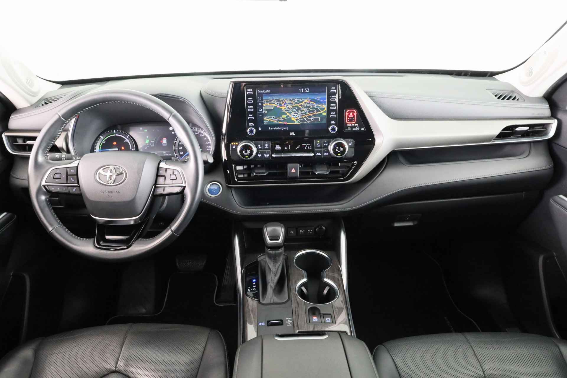 Toyota highlander 2.5 AWD Hybrid Executive 7-Persoons | NL-Auto | JBL-Audio | Navigatie | Zwart Leder | Stoelgeheugen | - 5/43