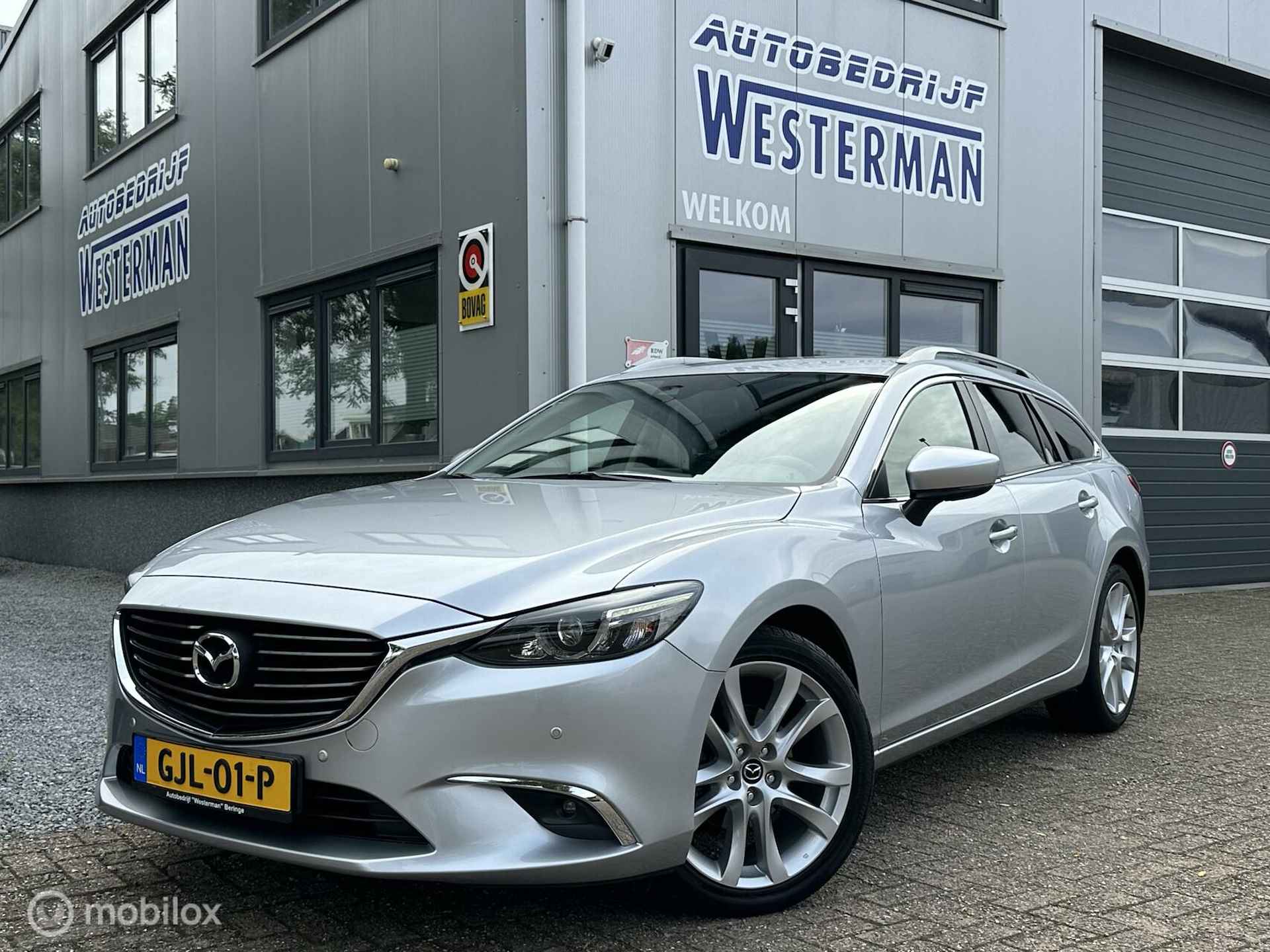 Mazda 6 Sportbreak 2.0 SkyActiv-G 165 Skylease GT Clima Cruise Navi Keyless Bose Dab+ 19''Lmv etc. - 1/23