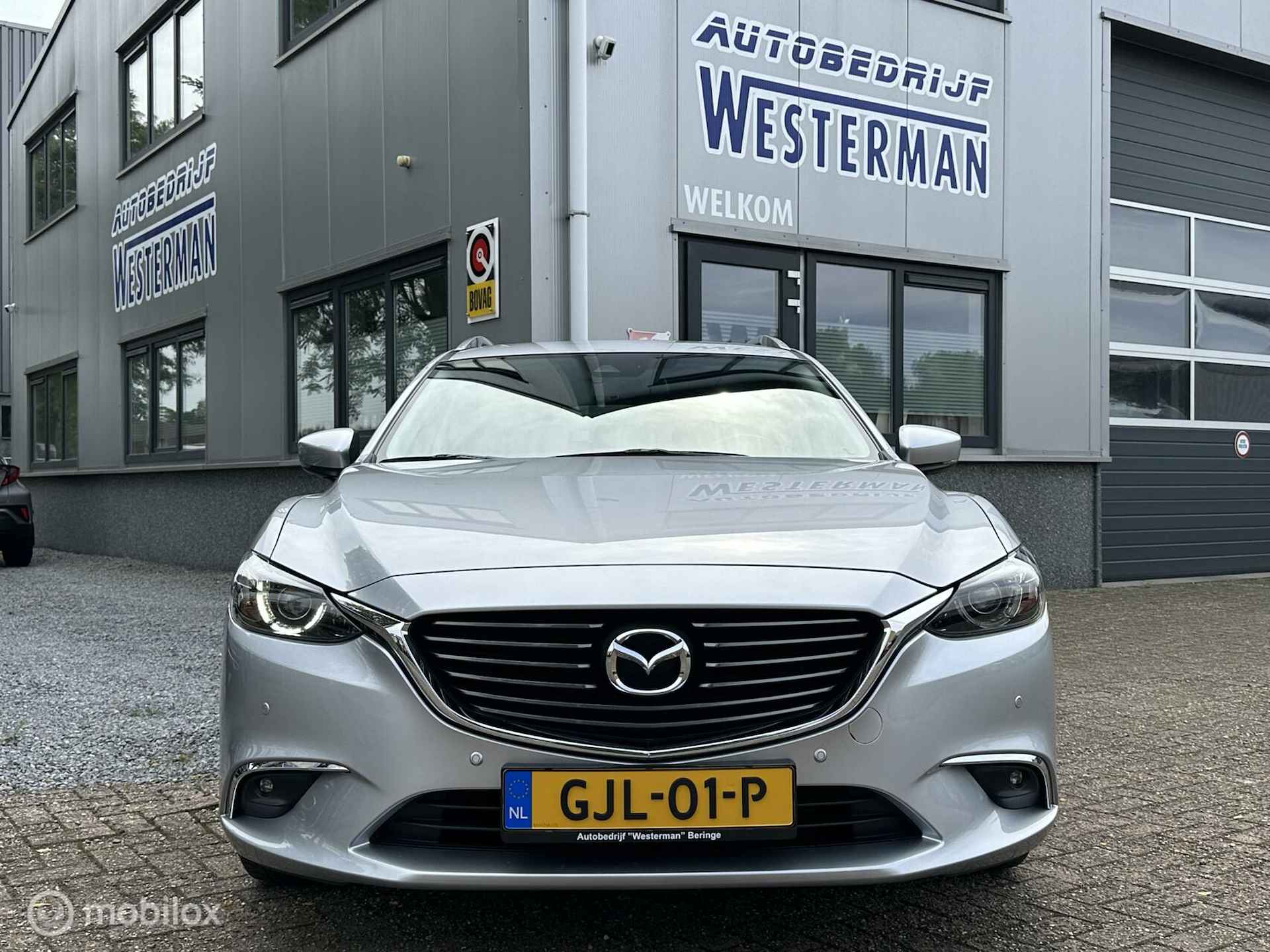 Mazda 6 Sportbreak 2.0 SkyActiv-G 165 Skylease GT Clima Cruise Navi Keyless Bose Dab+ 19''Lmv etc. - 3/23