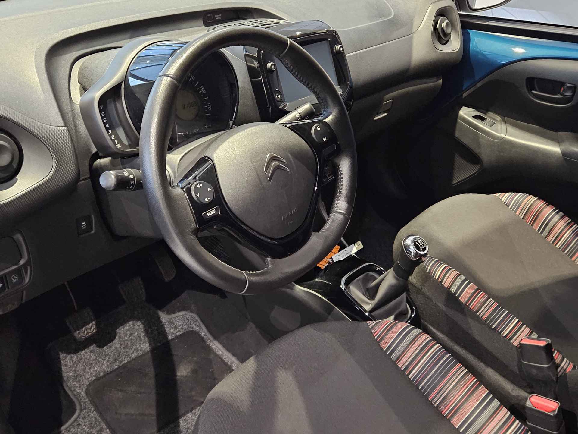 Citroën C1 1.0 VTi Feel | Camera | Airco | Apple Car Play en Android Auto | Airco | Gave Kleur!! - 8/31