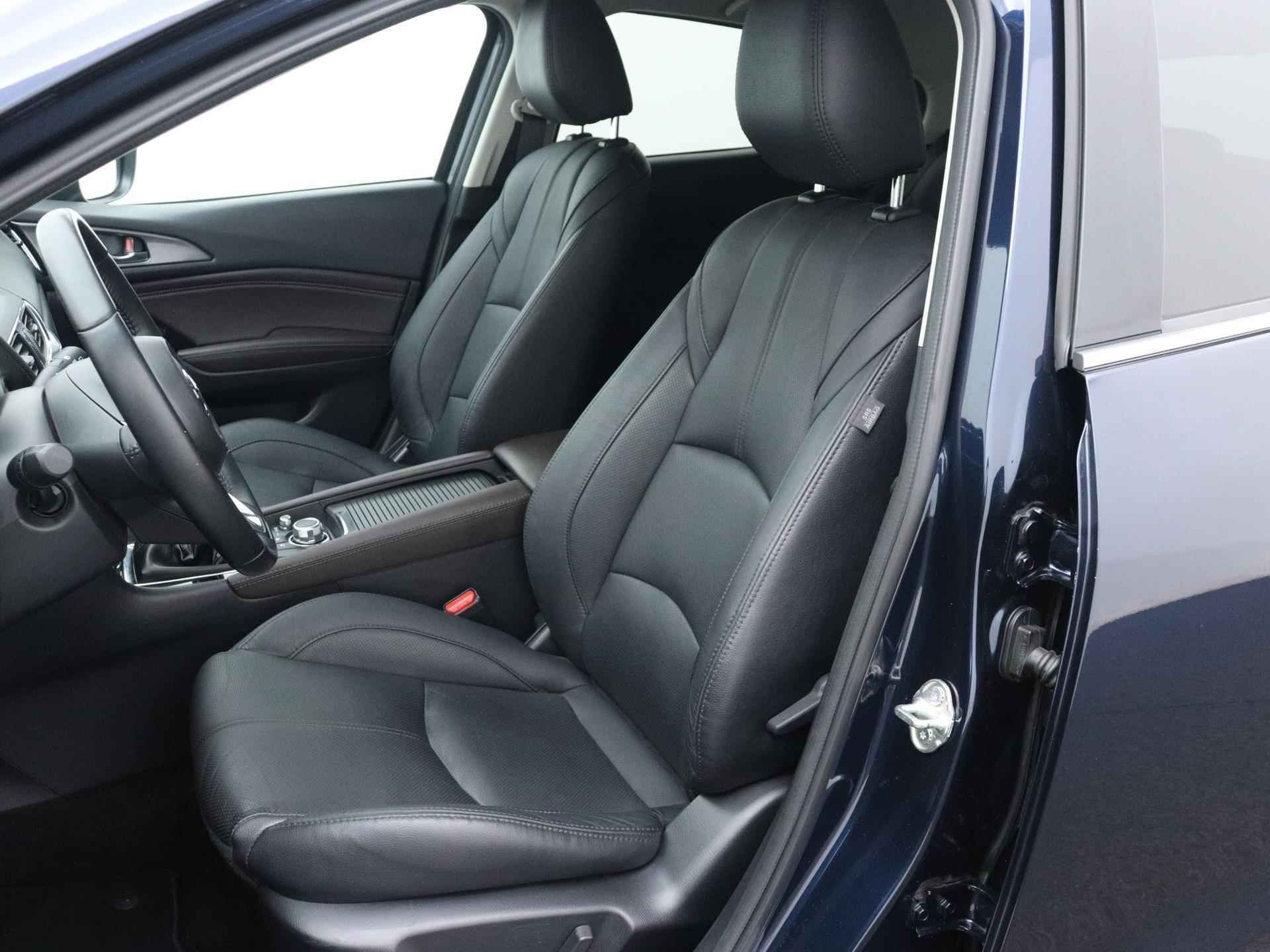 Mazda 3 2.0 SkyActiv-G 120 GT-M 120 PK | Navigatie | Camera | Trekhaak | Adaptive Cruise Control | Climate Control | Stoelverwarming | Parkeersensoren | LED | Lichtmetalen velgen | Privacy glass | - 9/23