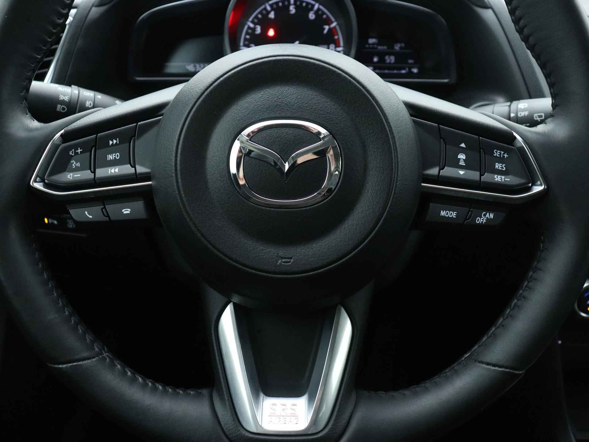 Mazda 3 2.0 SkyActiv-G 120 GT-M 120 PK | Navigatie | Camera | Trekhaak | Adaptive Cruise Control | Climate Control | Stoelverwarming | Parkeersensoren | LED | Lichtmetalen velgen | Privacy glass | - 12/23