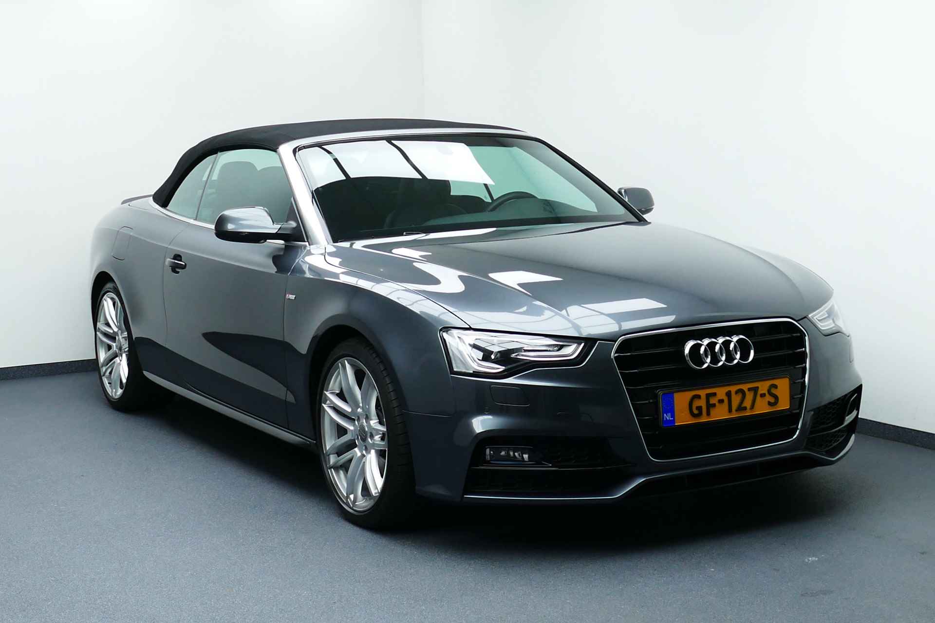 Audi A5 Cabriolet 1.8 TFSI Sport Edition S-Line NL Auto 1-Eig. B&O, Leer, Stoelverw, 19"LMV, PDC V+A - 1/45