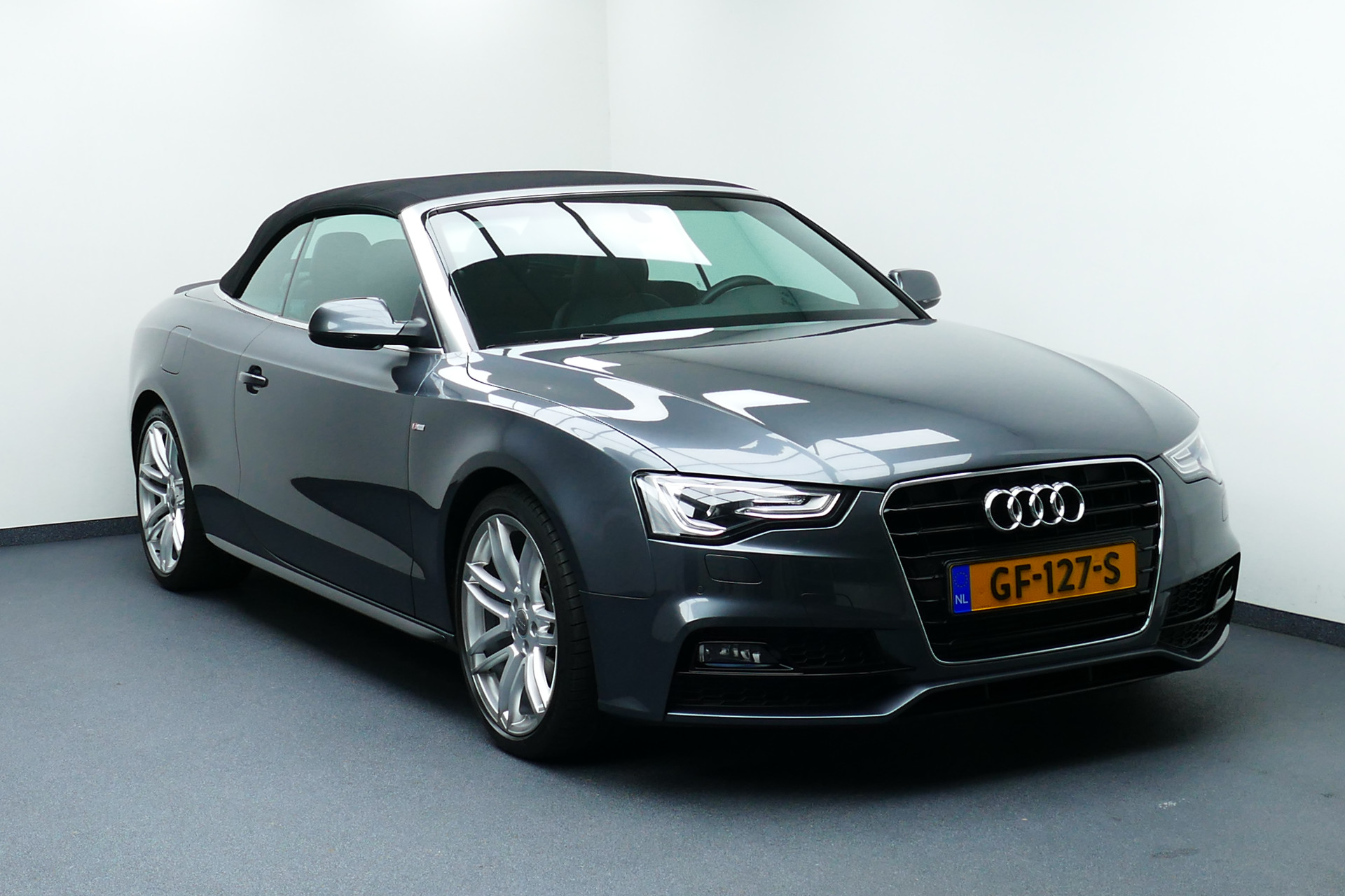 Audi A5 Cabriolet 1.8 TFSI Sport Edition S-Line NL Auto 1-Eig. B&O, Leer, Stoelverw, 19"LMV, PDC V+A