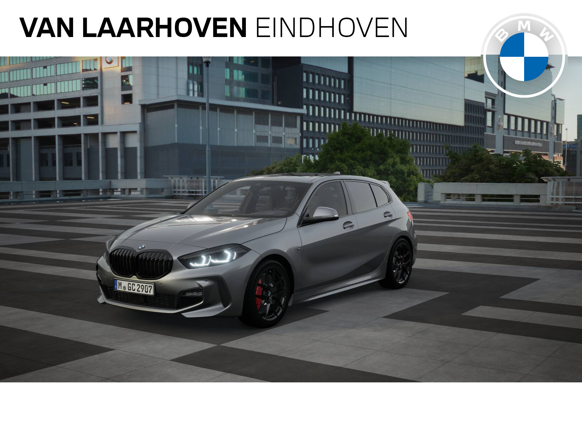 BMW 1-serie 120i High Executive M Sport Automaat / Panoramadak / Adaptieve LED / Active Cruise Control / M Sportstoelen  / Comfort Access / Parking Assistant