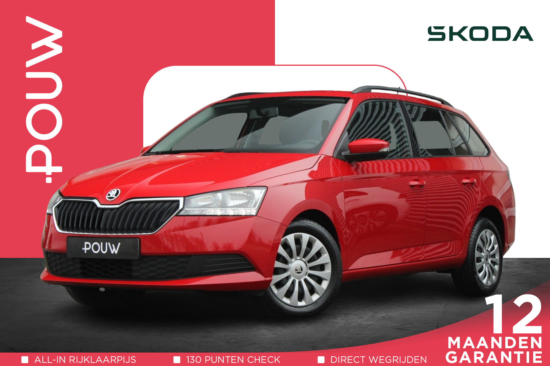 Skoda Fabia Combi 1.0 TSI 95pk Active | Airco | Bluetooth | Cruise Control