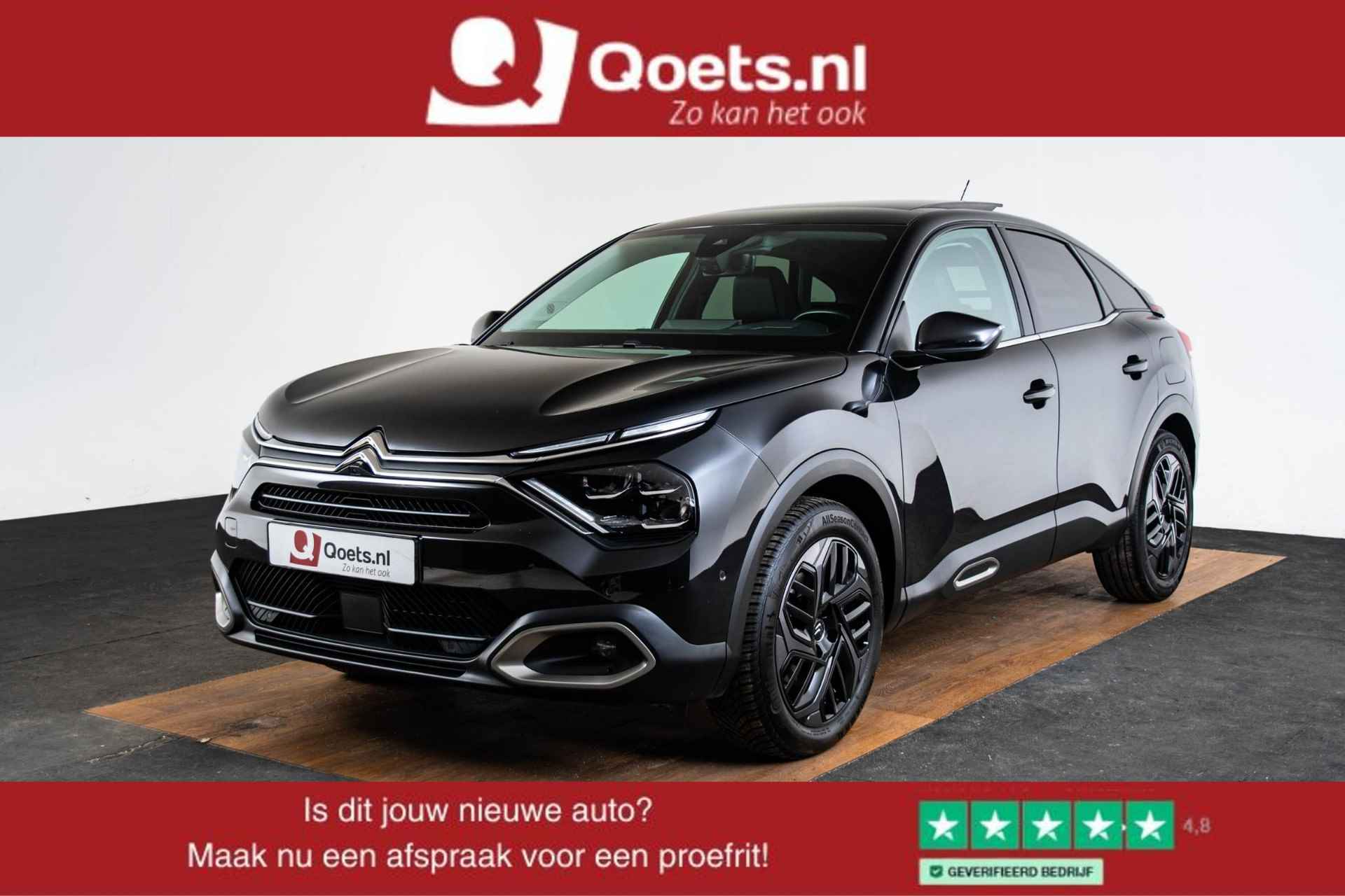 Citroen C4 1.2 Puretech Shine Trekhaak - Panoramadak - Head Up - Stoelverwarming voor - dodehoek assistent - Getinte Ruiten - Stoel voor links elektr. hoogteverstelbaar - Grootlichtassistent - Camerasysteem Vision Park 2 -