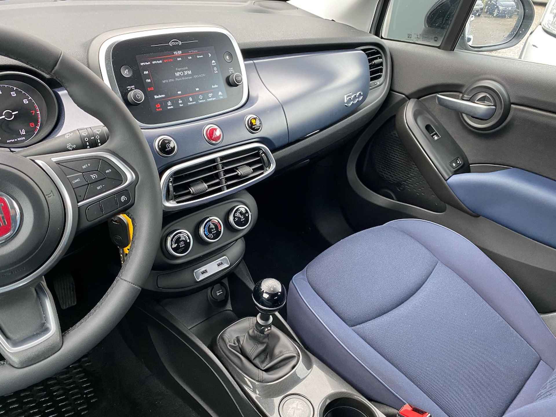 Fiat 500 X 1.0 GSE 120pk Lounge | Navigatie | Cruise | Lane assist - 26/34