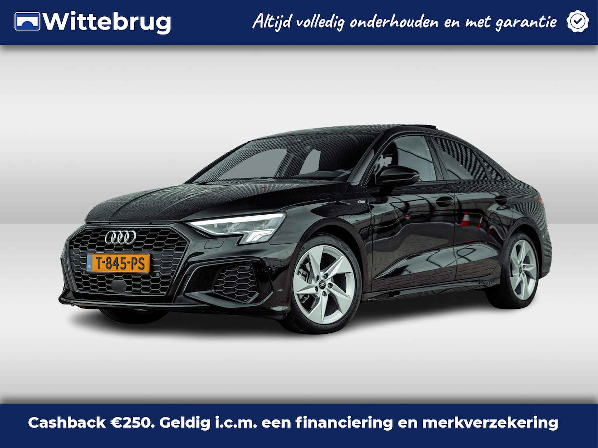 Audi A3 Limousine 35 TFSI 150pk s-tronic S edition | Panoramadak | Optiek zwart | Privacy glass | Stoelverwarming - 1/31