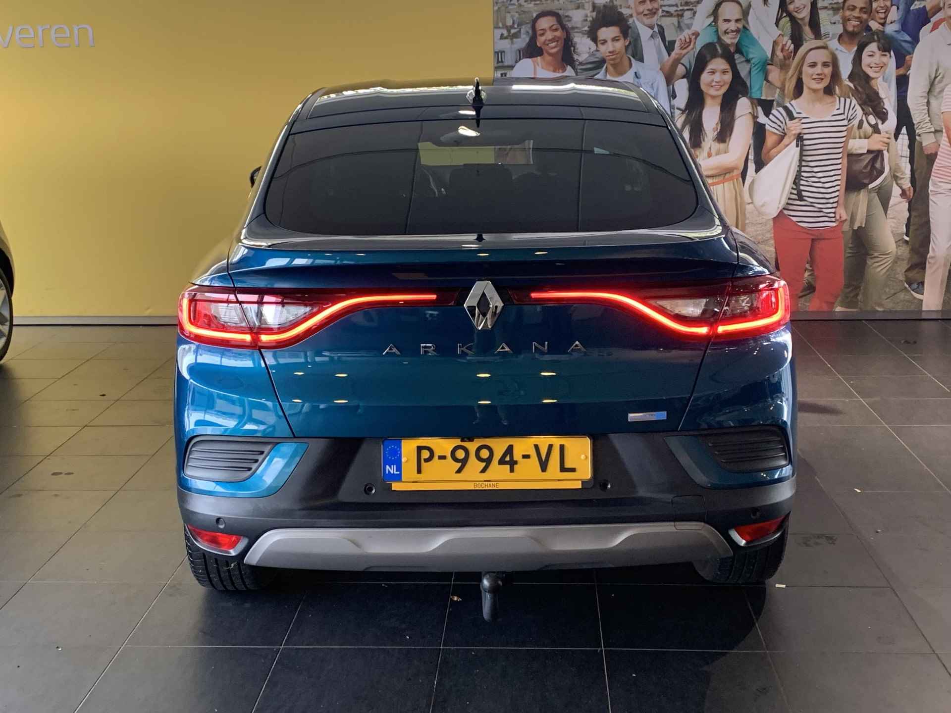 Renault Arkana 1.6 E-Tech Hybrid 145 Intens AUTOMAAT | TREKHAAK | NAVIGATIE | ACHTERUITRIJCAMERA | PARKEERSENSOREN VOOR-EN ACHTER | CLIMATE CONTROL | LICHTMETALEN VELGEN - 5/21