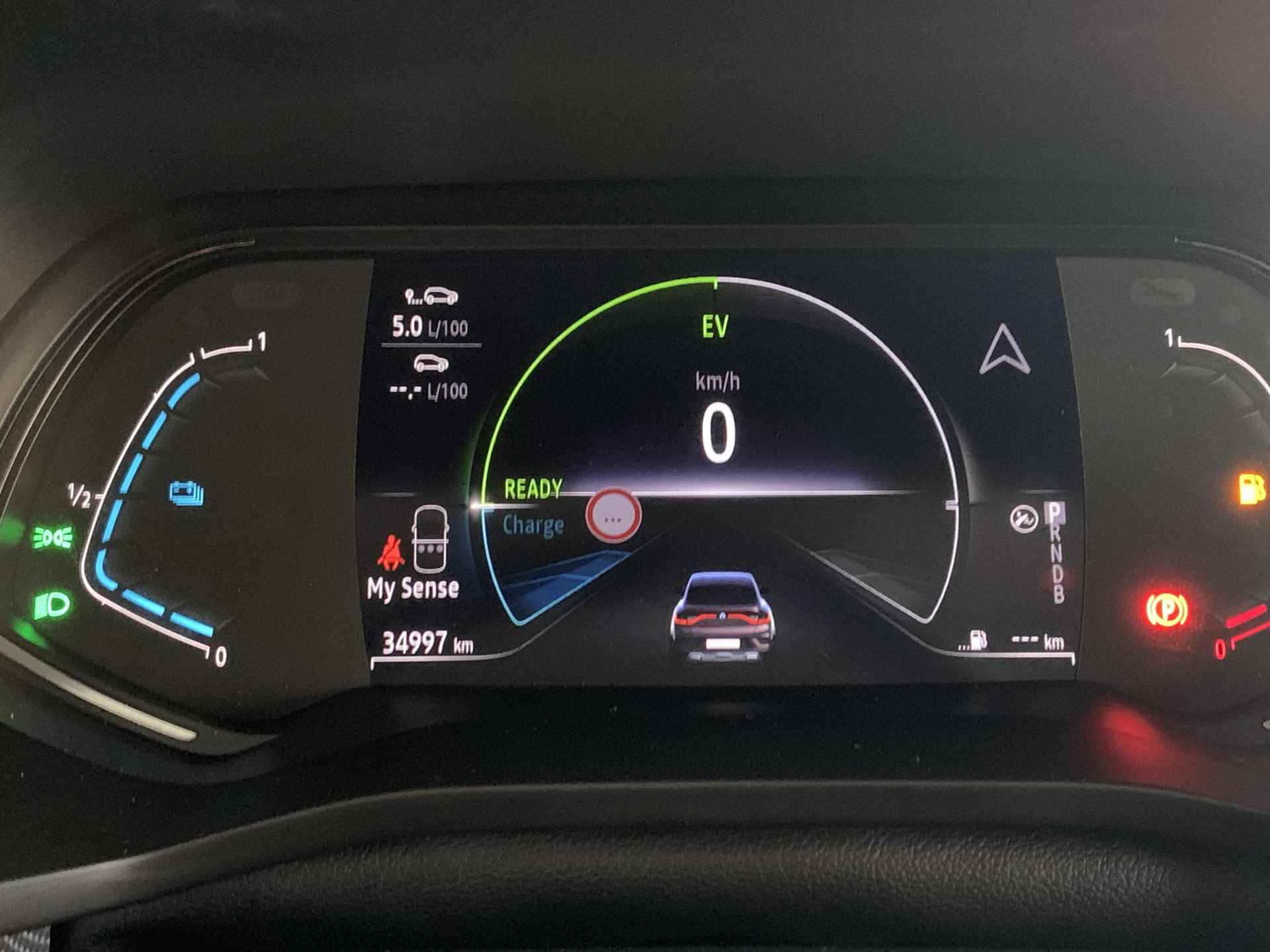 Renault Arkana 1.6 E-Tech Hybrid 145 Intens AUTOMAAT | TREKHAAK | NAVIGATIE | ACHTERUITRIJCAMERA | PARKEERSENSOREN VOOR-EN ACHTER | CLIMATE CONTROL | LICHTMETALEN VELGEN - 13/21