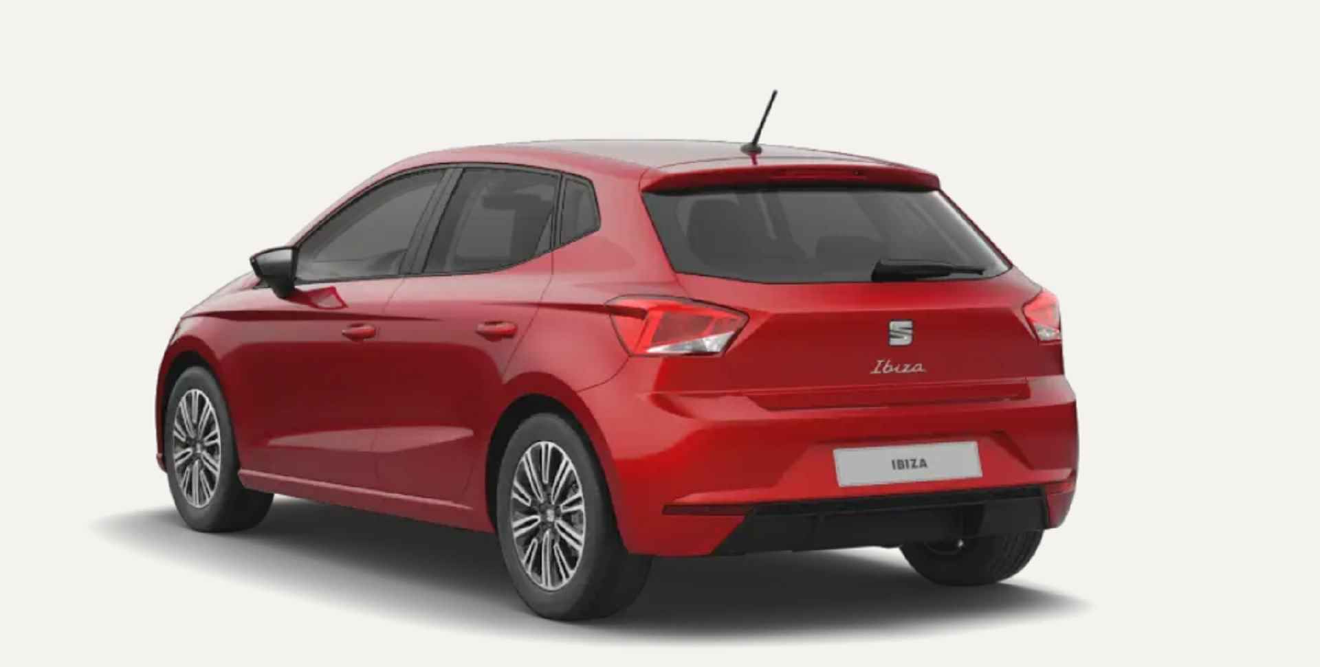 SEAT Ibiza 1.0 TSI Style Business Connect / Desire Red / 16'' LMV - 2/2