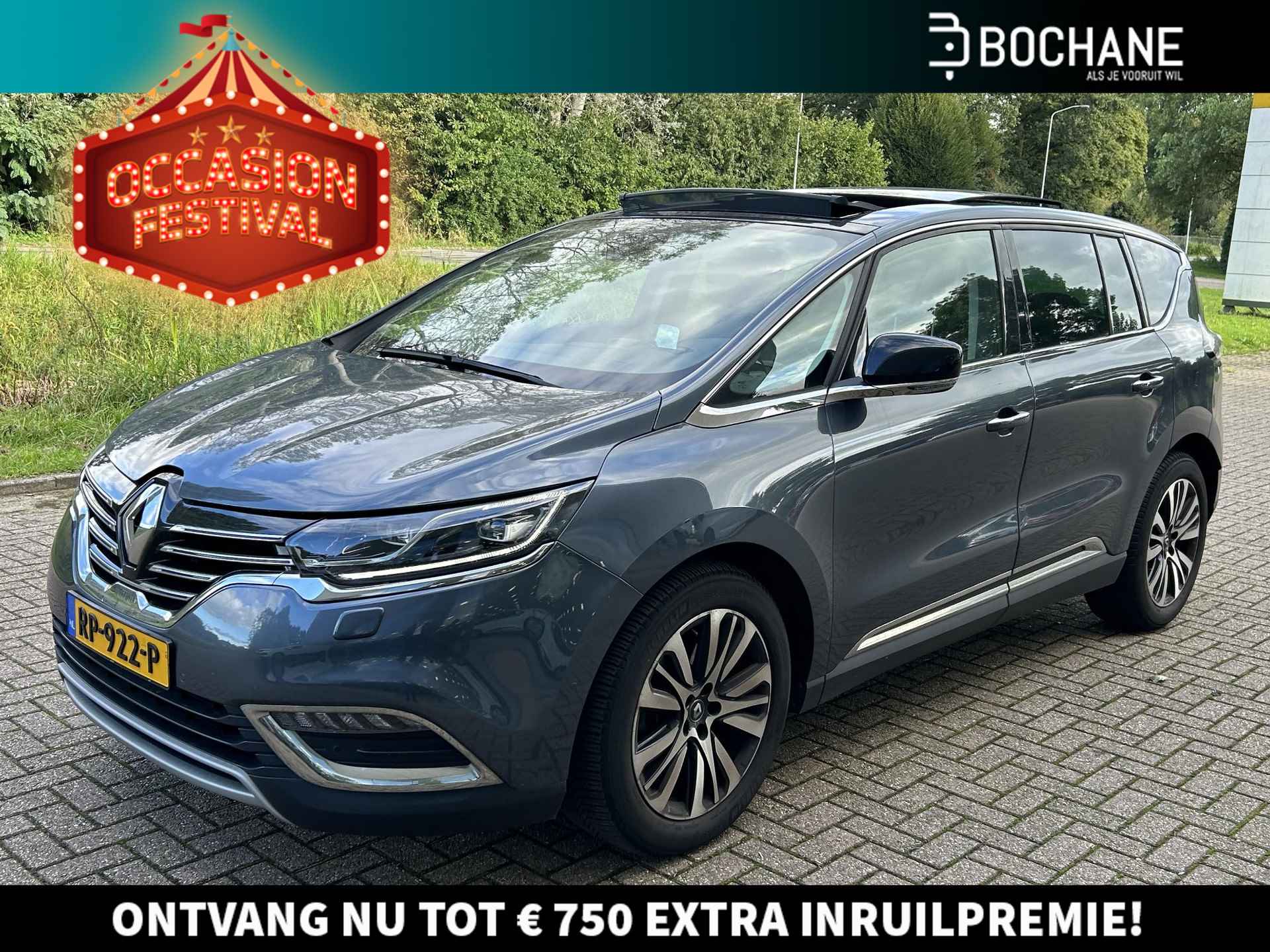 Renault Espace 1.8 TCe 225 EDC Initiale Paris 7p. | 1e eigenaar + dealer onderhouden! | Bose | Panodak | LM velgen 19" | Stoel- en stuurverwarming - 1/36