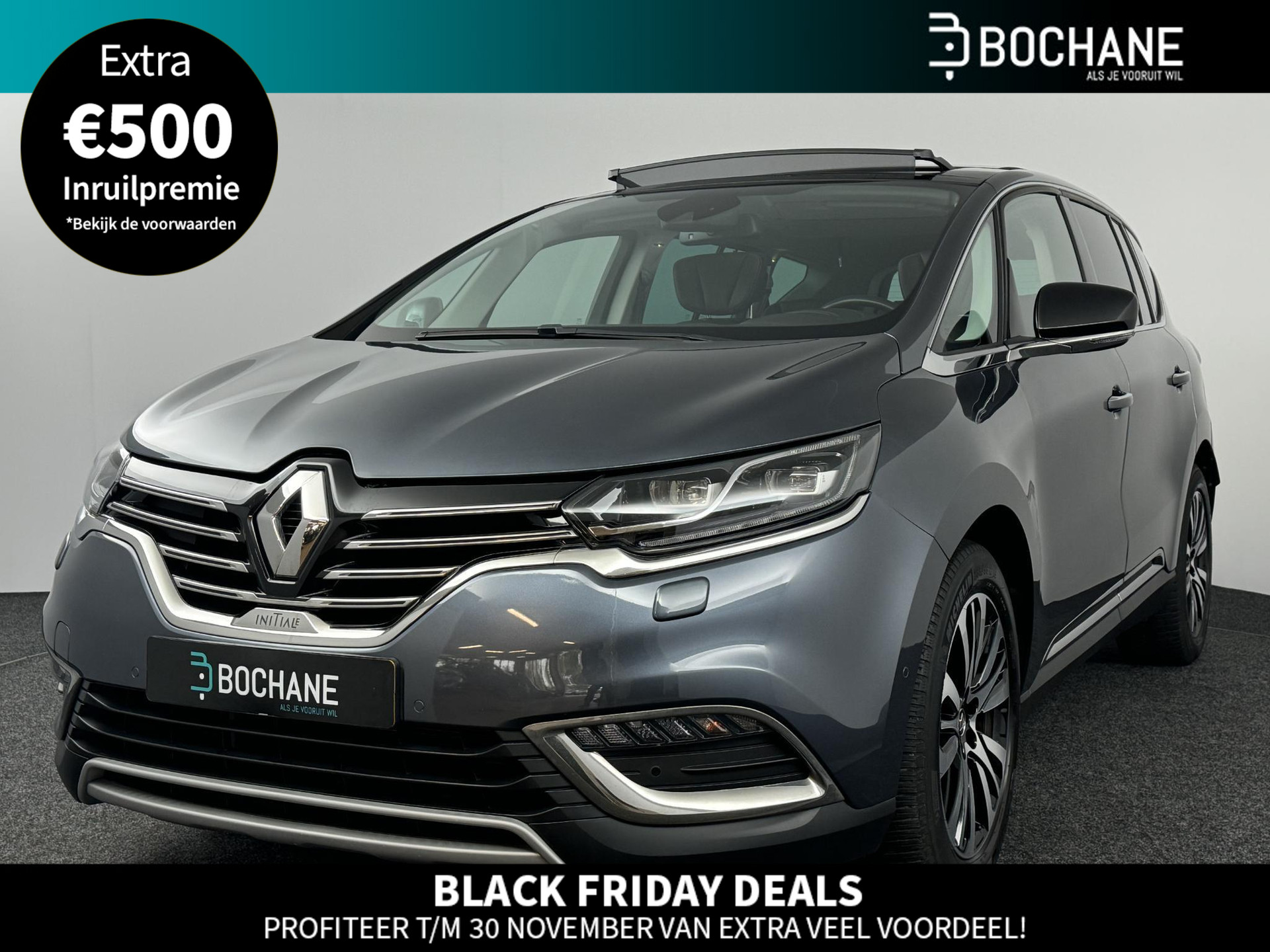 Renault Espace 1.8 TCe 225 EDC Initiale Paris 7p. | 1e eigenaar + dealer onderhouden! | Bose | Panodak | LM velgen 19" | Stoel- en stuurverwarming