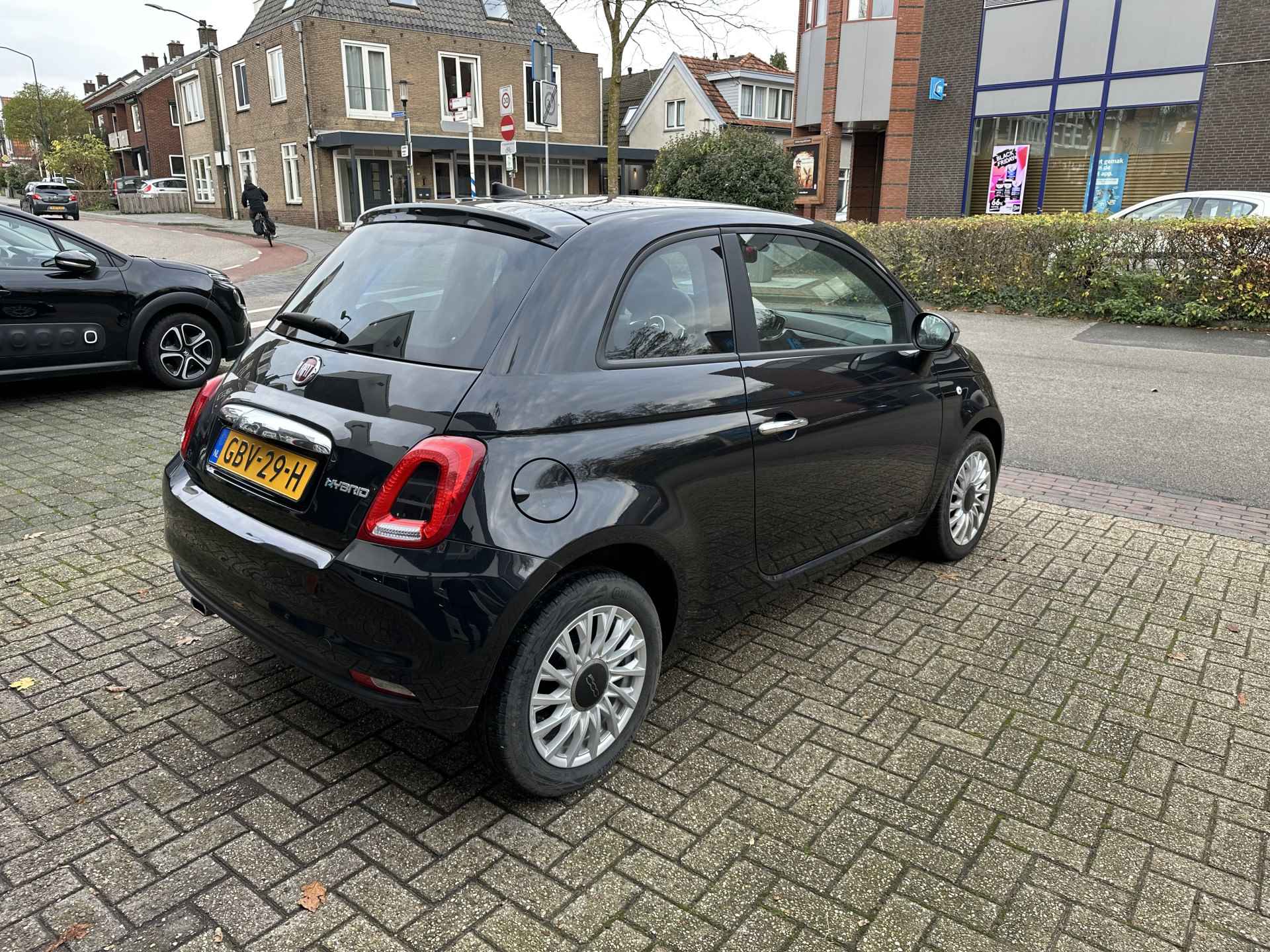 Fiat 500 1.0 Hybrid All-in prijs Airco/Cruise/Bluetooth/Carplay - 5/20