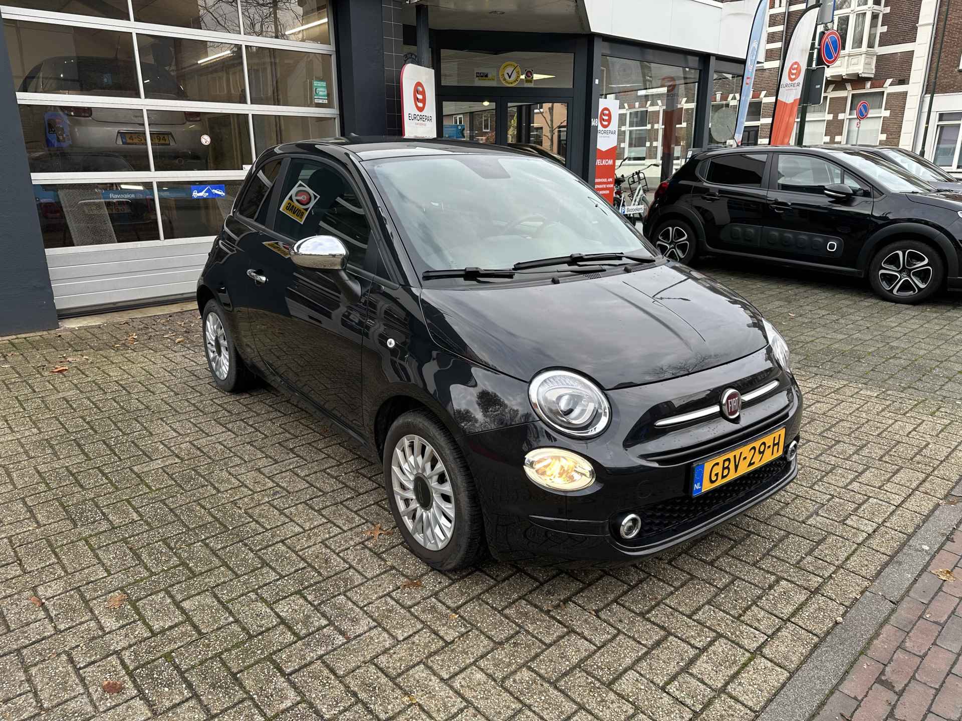 Fiat 500 1.0 Hybrid All-in prijs Airco/Cruise/Bluetooth/Carplay - 7/20